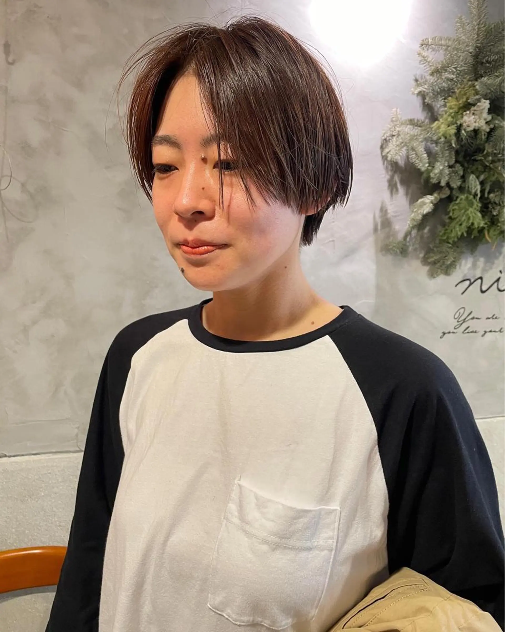 ショート ショートヘア カット さの あやねのヘアスタイル