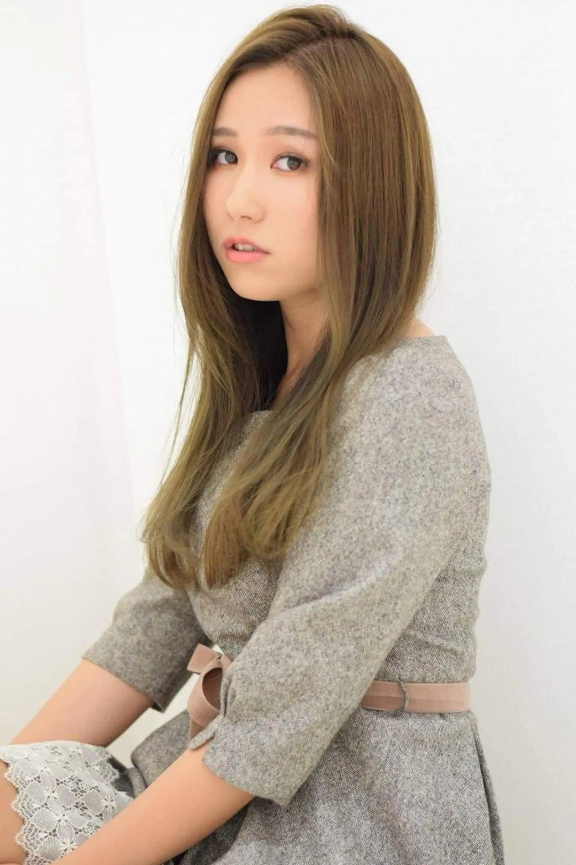 セミロング カラー ヘアカラー 鈴木 貴之のヘアスタイル