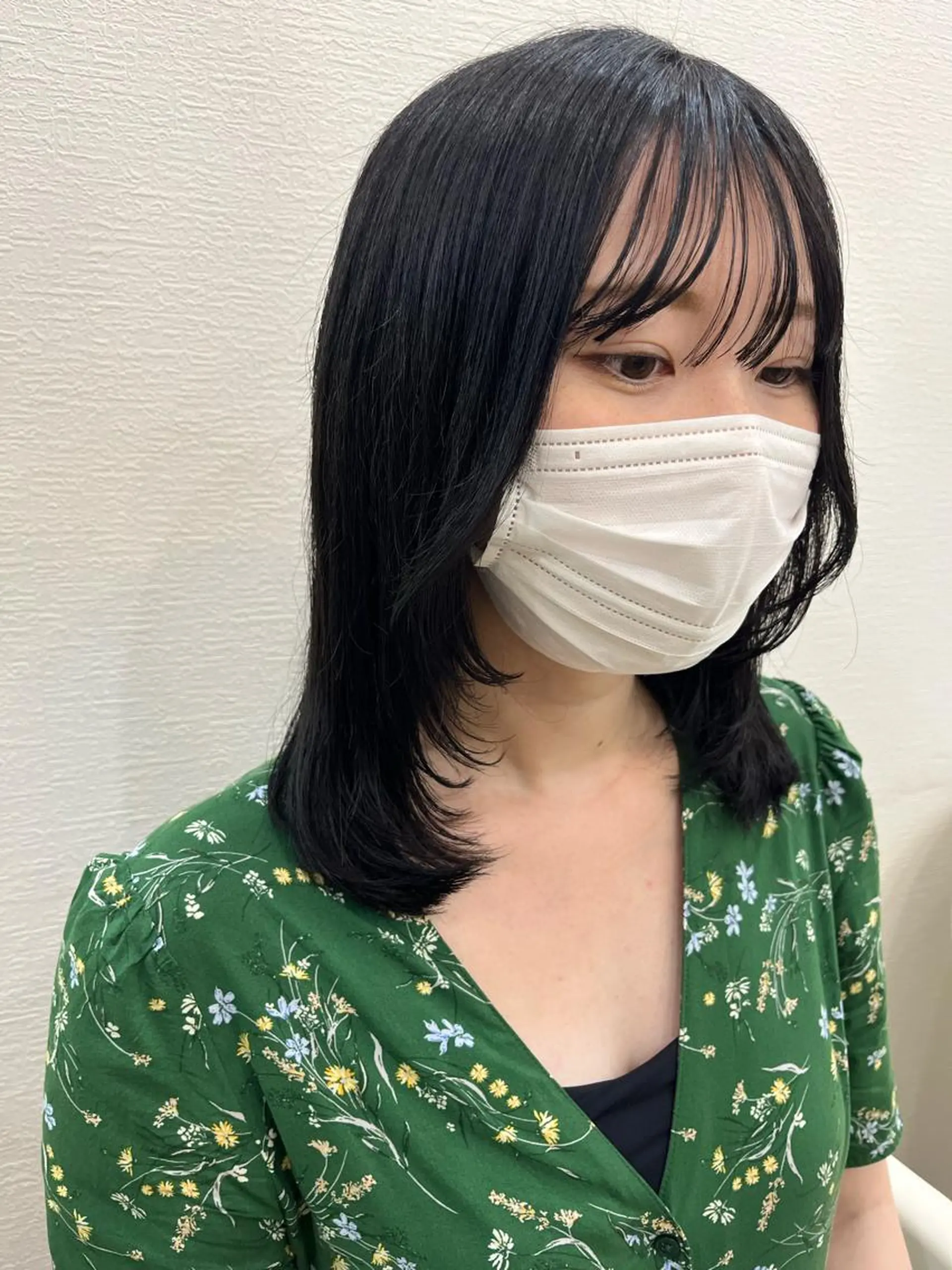 ミディアム カラー カット ヘアカラー トリートメント 🌼sunc HINAMI🌼のヘアスタイル