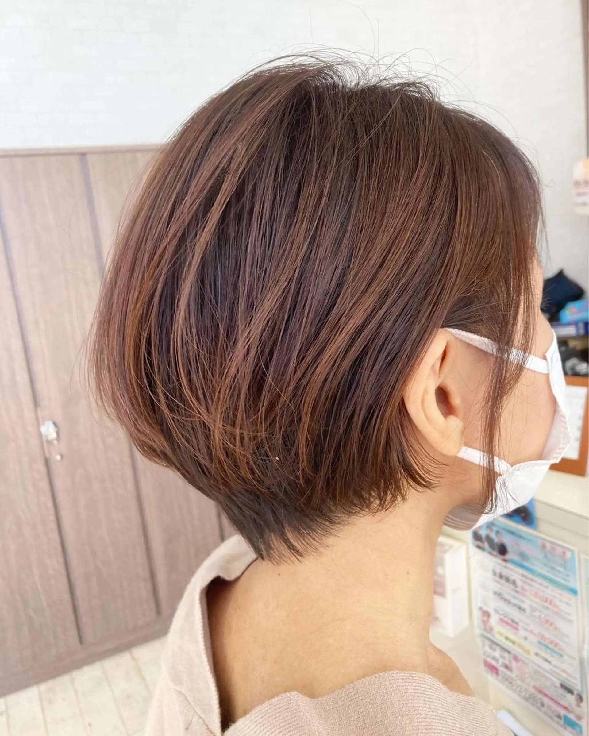 ショート ヘアデザインシュシュ所属・斉藤 三千夫のヘアスタイル