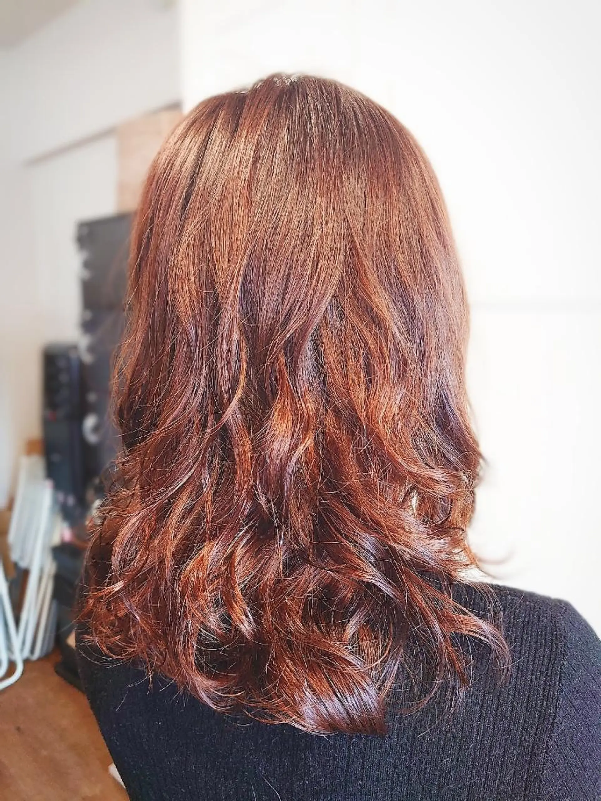 パーマ セミロング セミロングパーマ デジタルパーマ カット ヘアカラー パーマ トリートメント ✔️【Fan.】 ☆工藤寿也のヘアスタイル