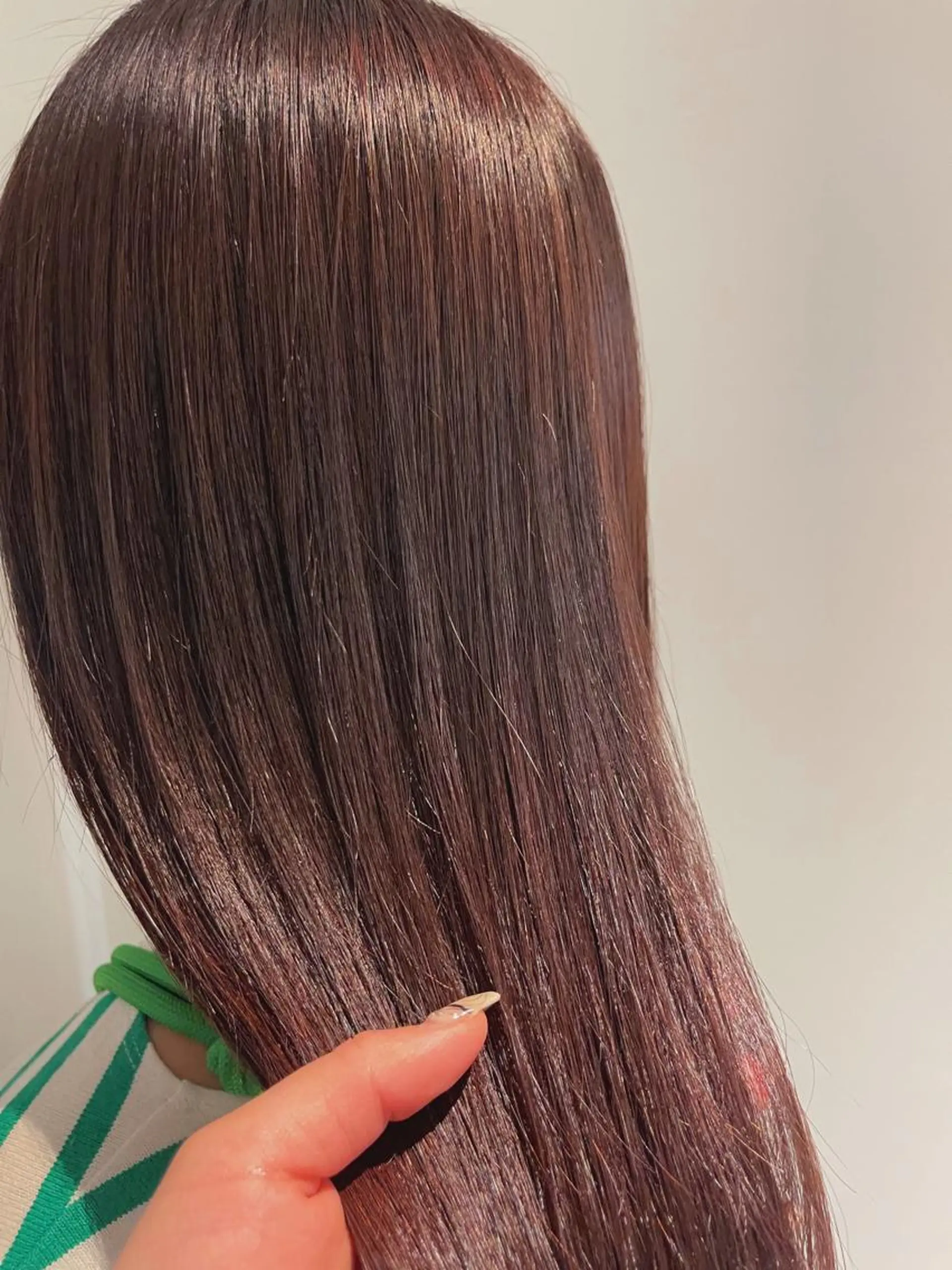 カラー ブラウンカラー ピンクカラー トリートメント 🌱Laraca🌱 原田涼香のヘアスタイル