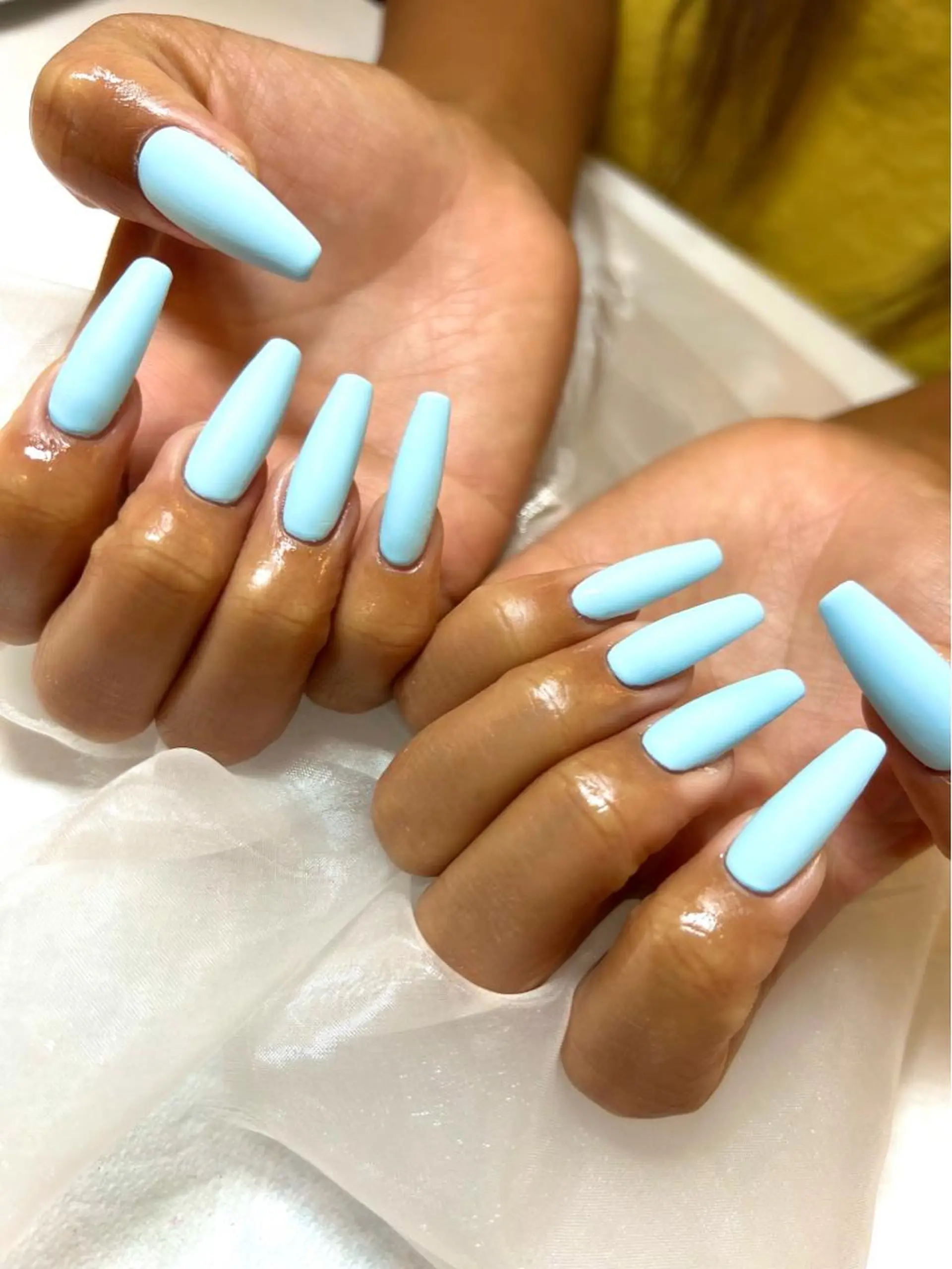 ネイル アートネイル オーロラネイル ジェルネイル 韓国ネイル ロングネイル ハンドネイル clover nailのネイルデザイン