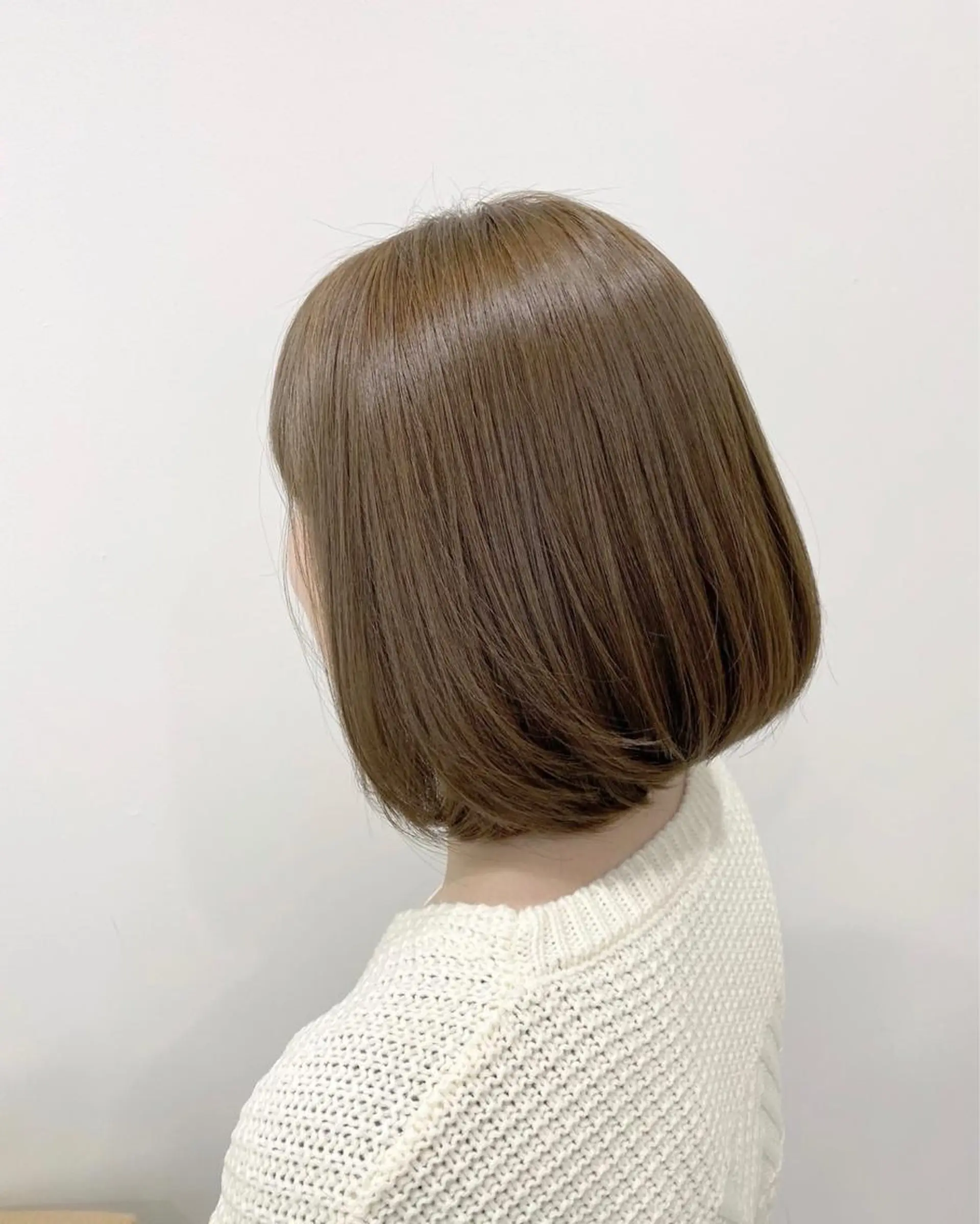 ショート カラー ⛄️冬の透明感 カラー⛄️大西のヘアスタイル