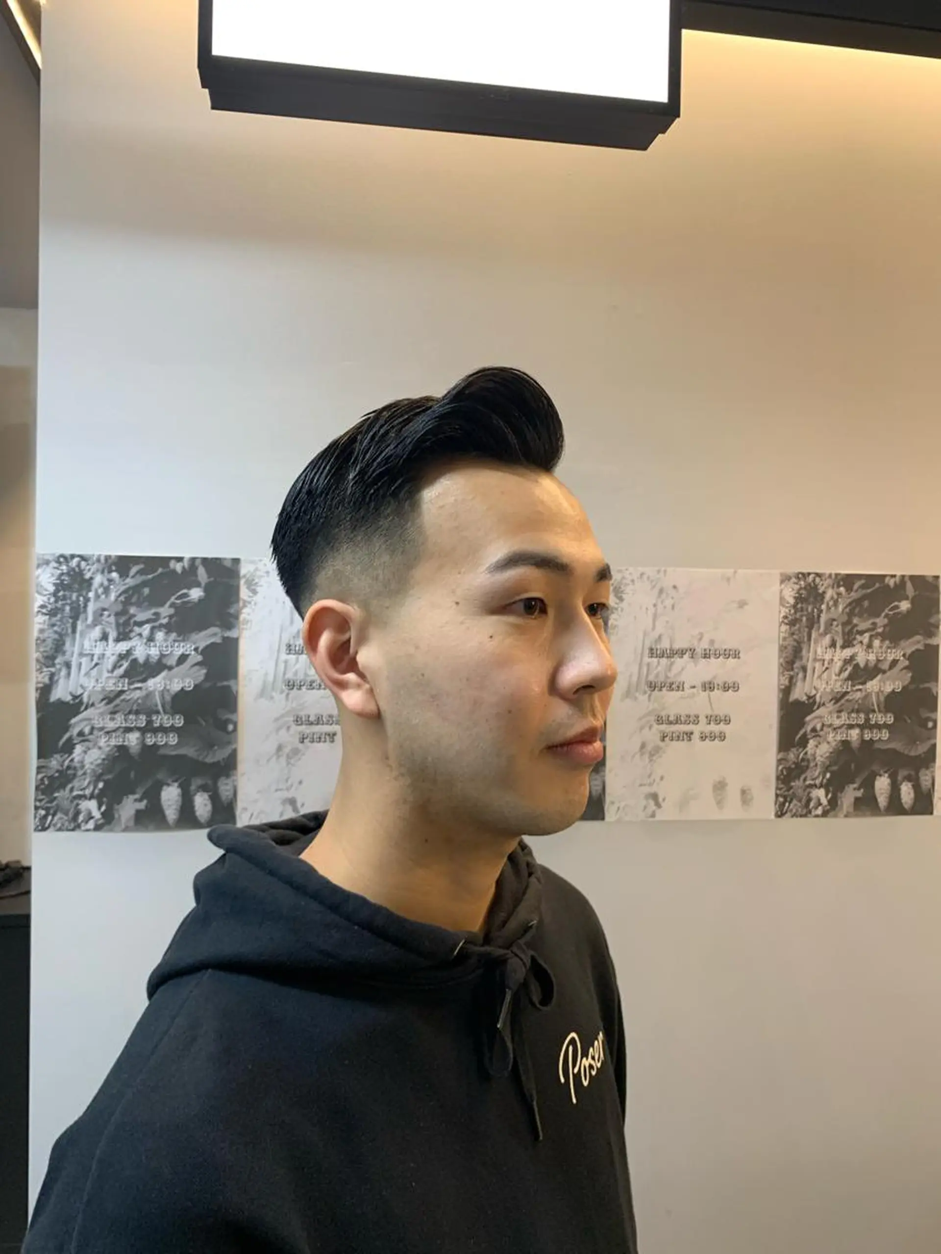 ショート メンズ フェードカット スキンフェード FRANKS BARBER and BEER CLUB所属・メンズカット 大畑公平のヘアスタイル
