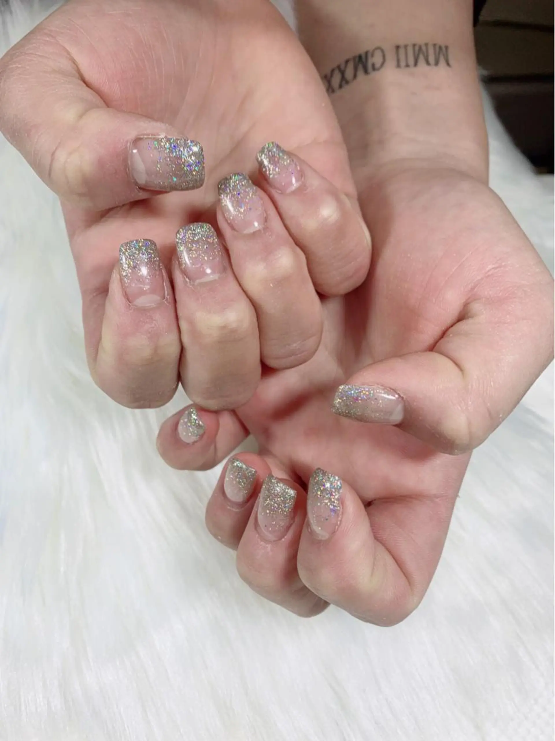 ネイル 長さ出し ワンカラーネイル salon EMANのネイルデザイン