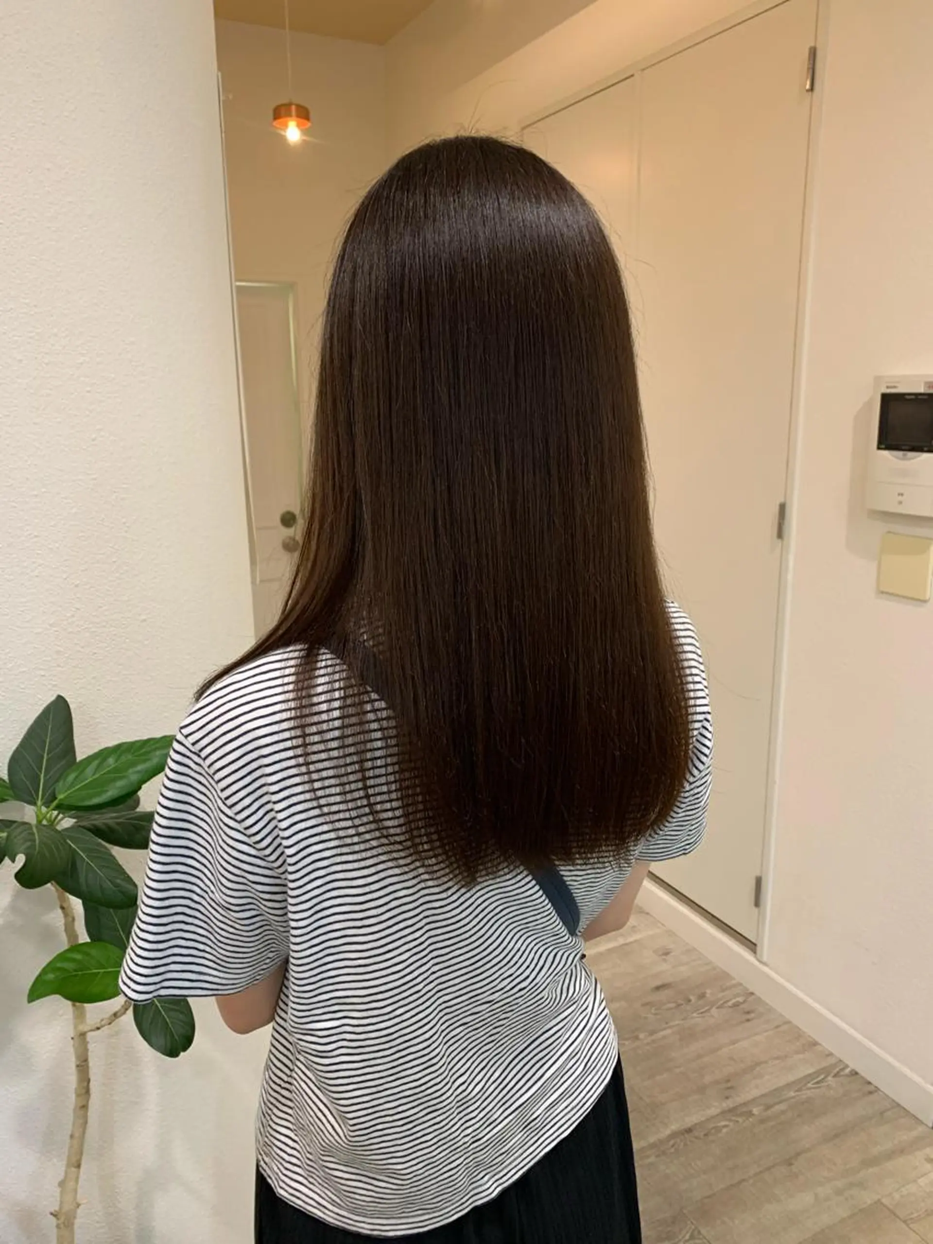 ロング 髪質改善 トリートメント Door代官山所属・詩織/パーマ /代官山のヘアスタイル