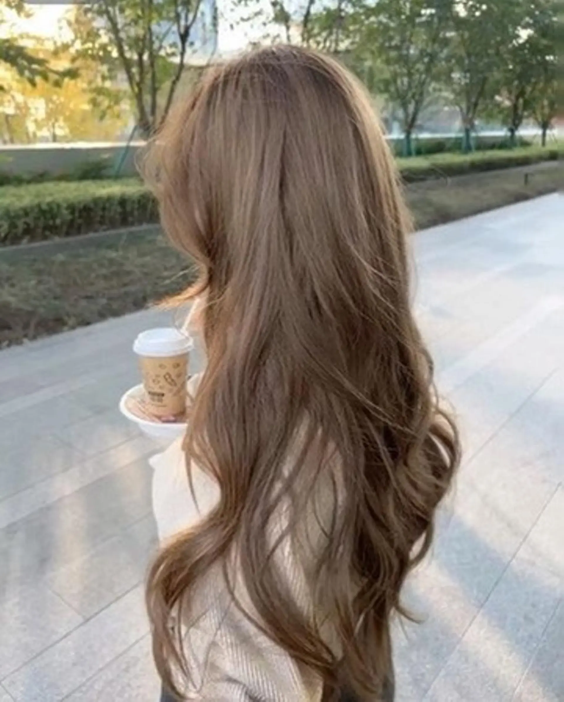 ロング カラー ヘアアレンジ 🫧柔らか透明感🫧 大人っぽヘア🫧のヘアスタイル