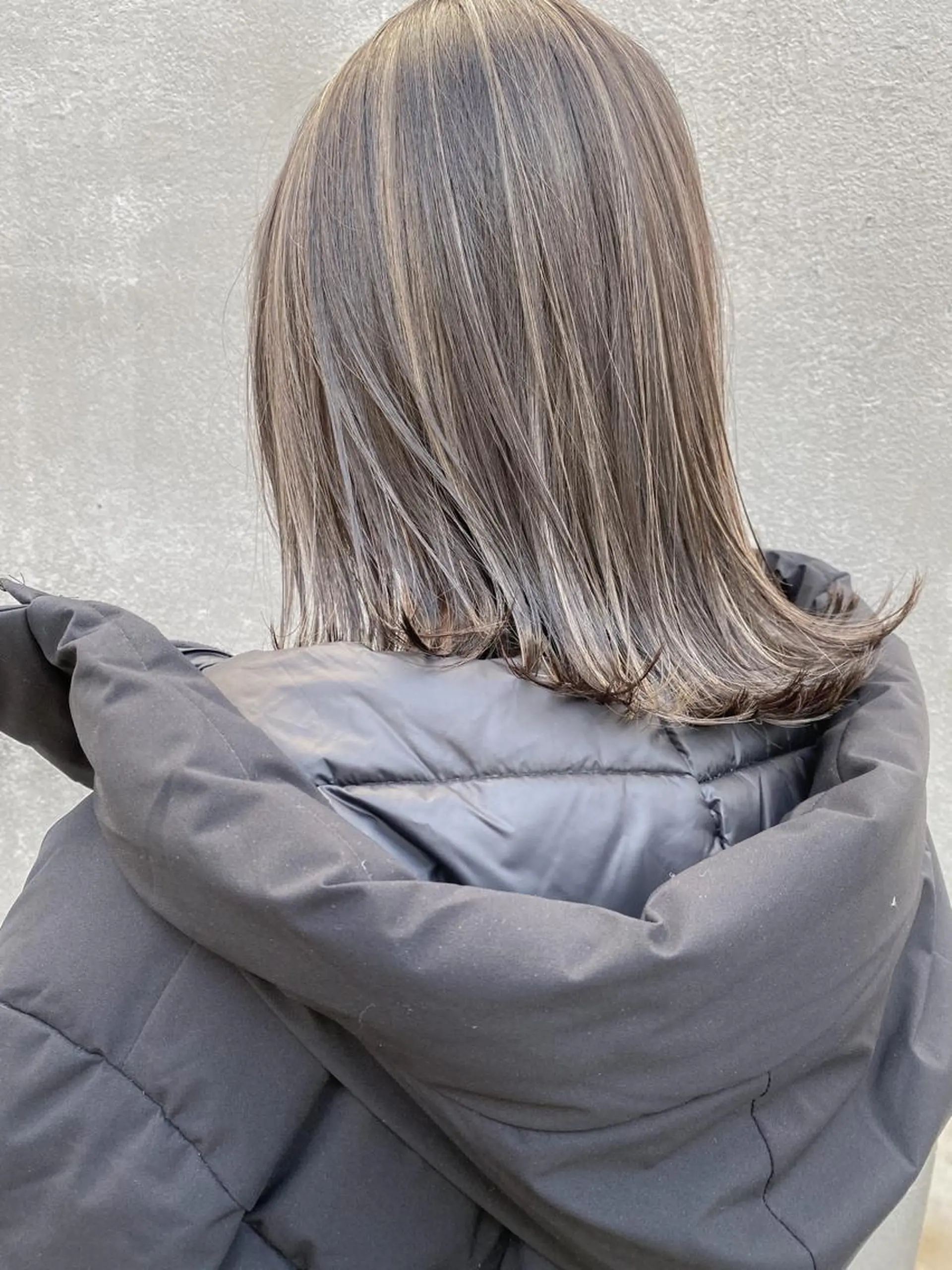 ミディアム カラー ダブルカラー ハイライトカラー 外国人風カラー ハイライト カット ヘアカラー トリートメント 海外デザイン🇺🇸 石渡諒太のヘアスタイル