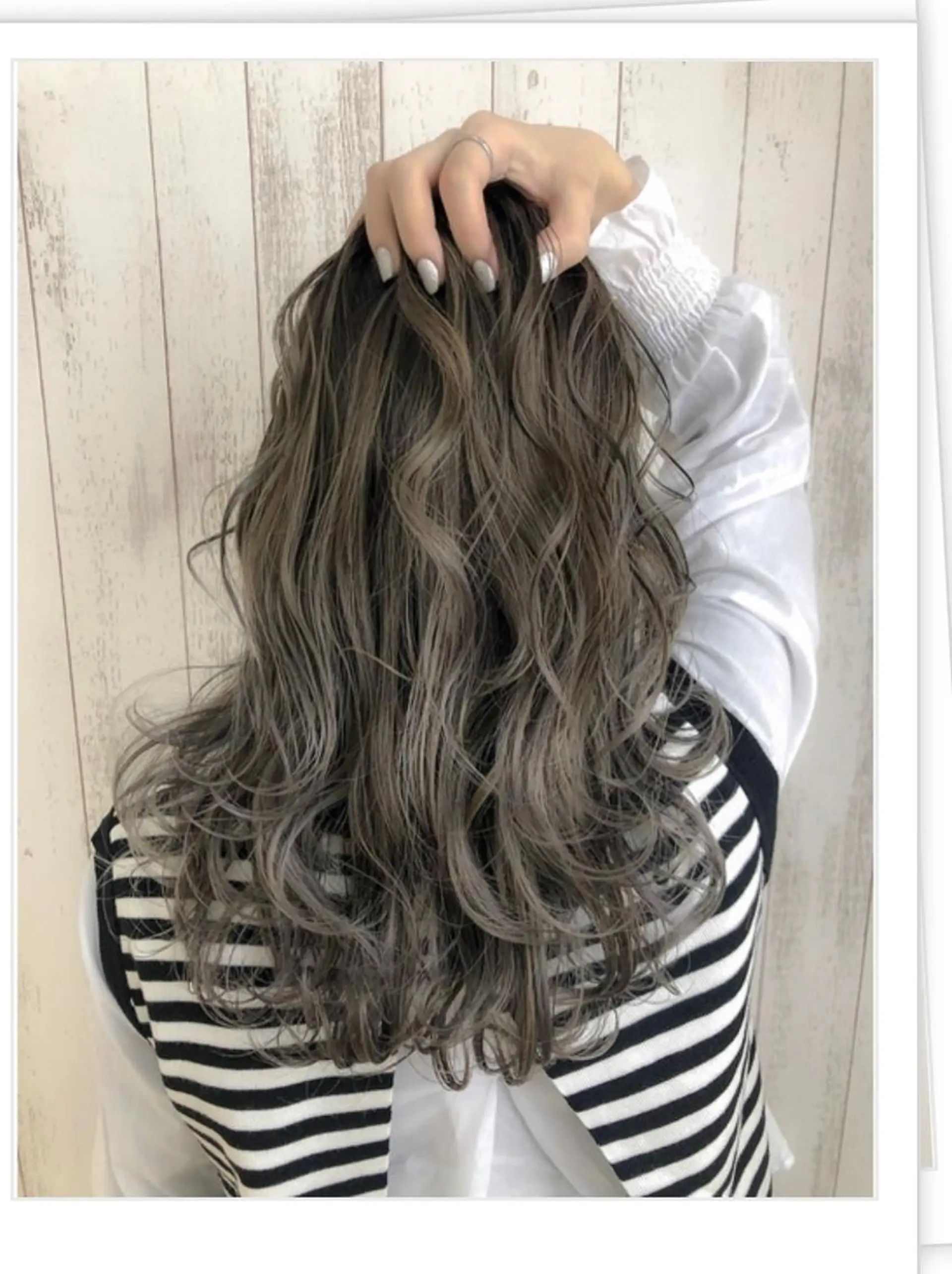 ミディアム ヘアカラー カラーリスト菅澤 岳のヘアスタイル