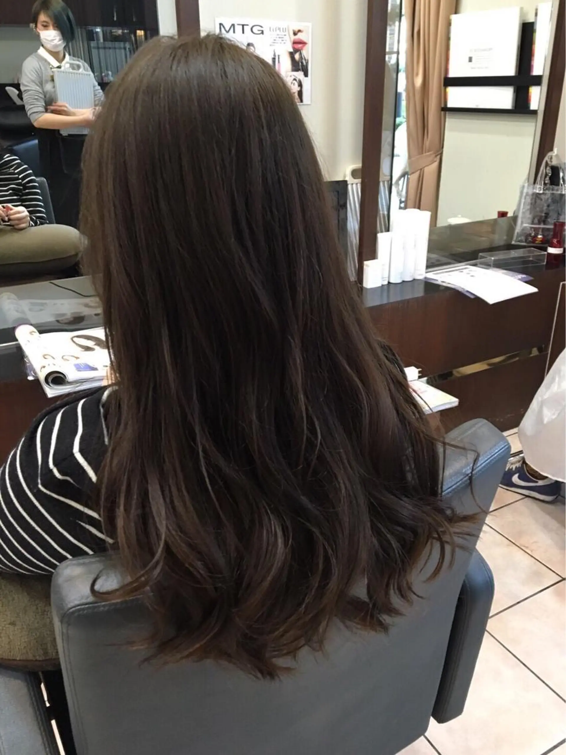 ロング カラー ヘアアレンジ MODE K's松原 YUMIのヘアスタイル