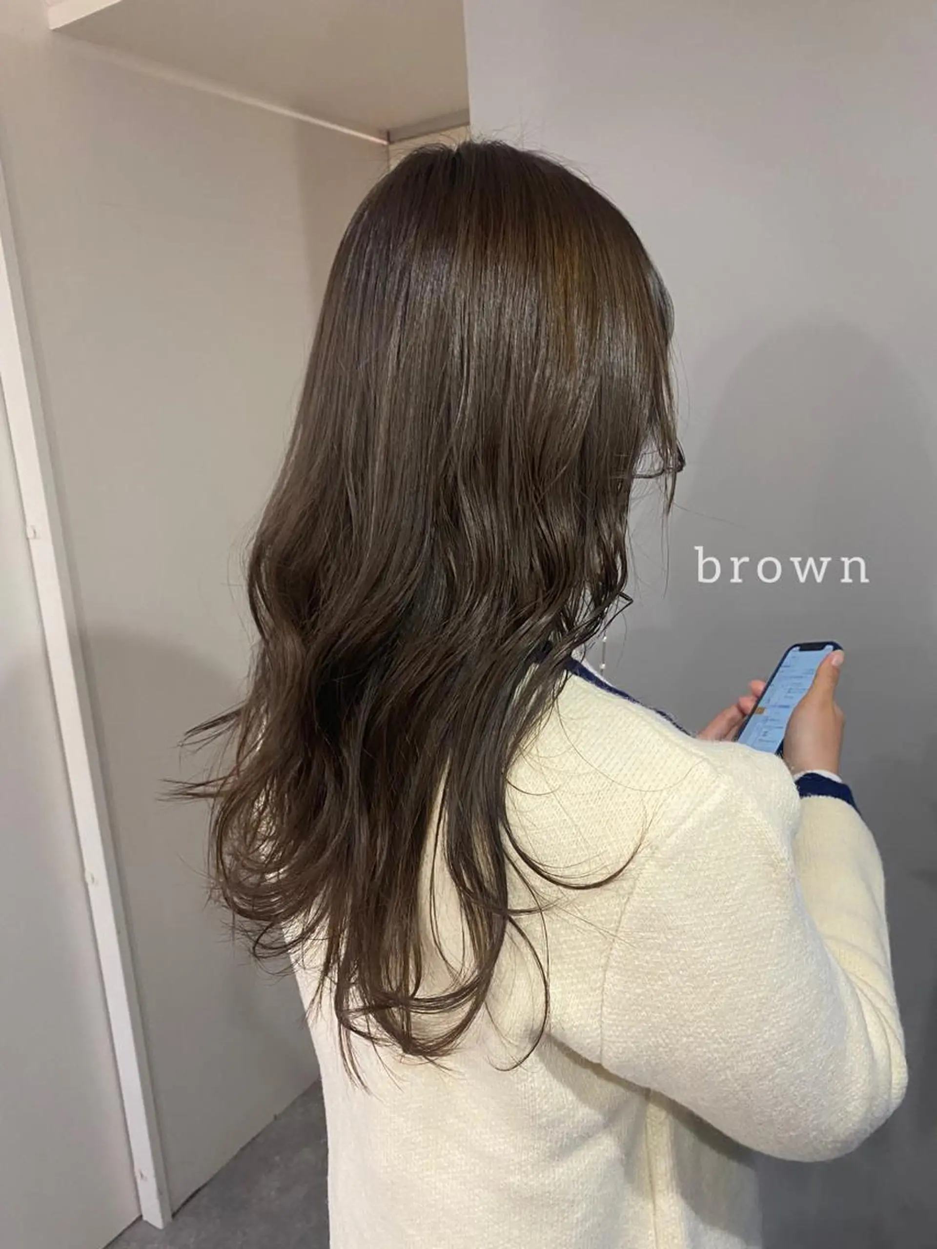 ロング カラー ヘアアレンジ ブラウンカラー ヘアカラー ボブ /ニュアンス/ satomi🧸💖のヘアスタイル