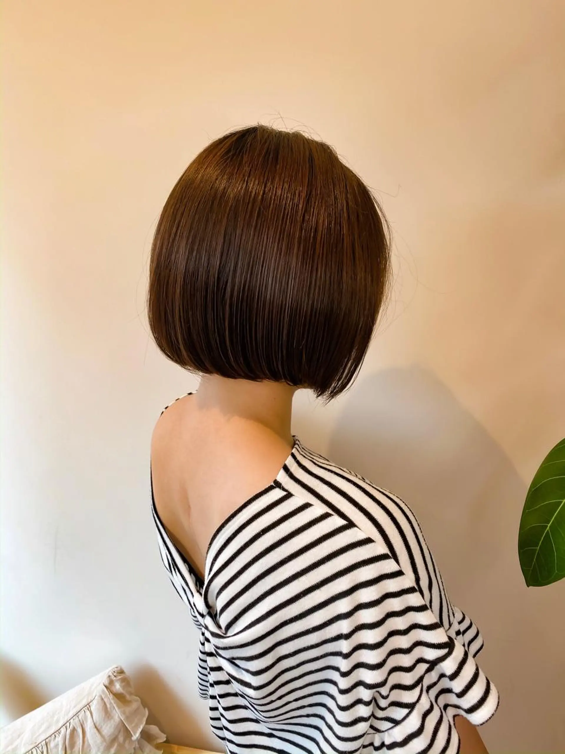 ショート カラー ボブ韓国風レイヤー 髪質改善/畠中ケントのヘアスタイル