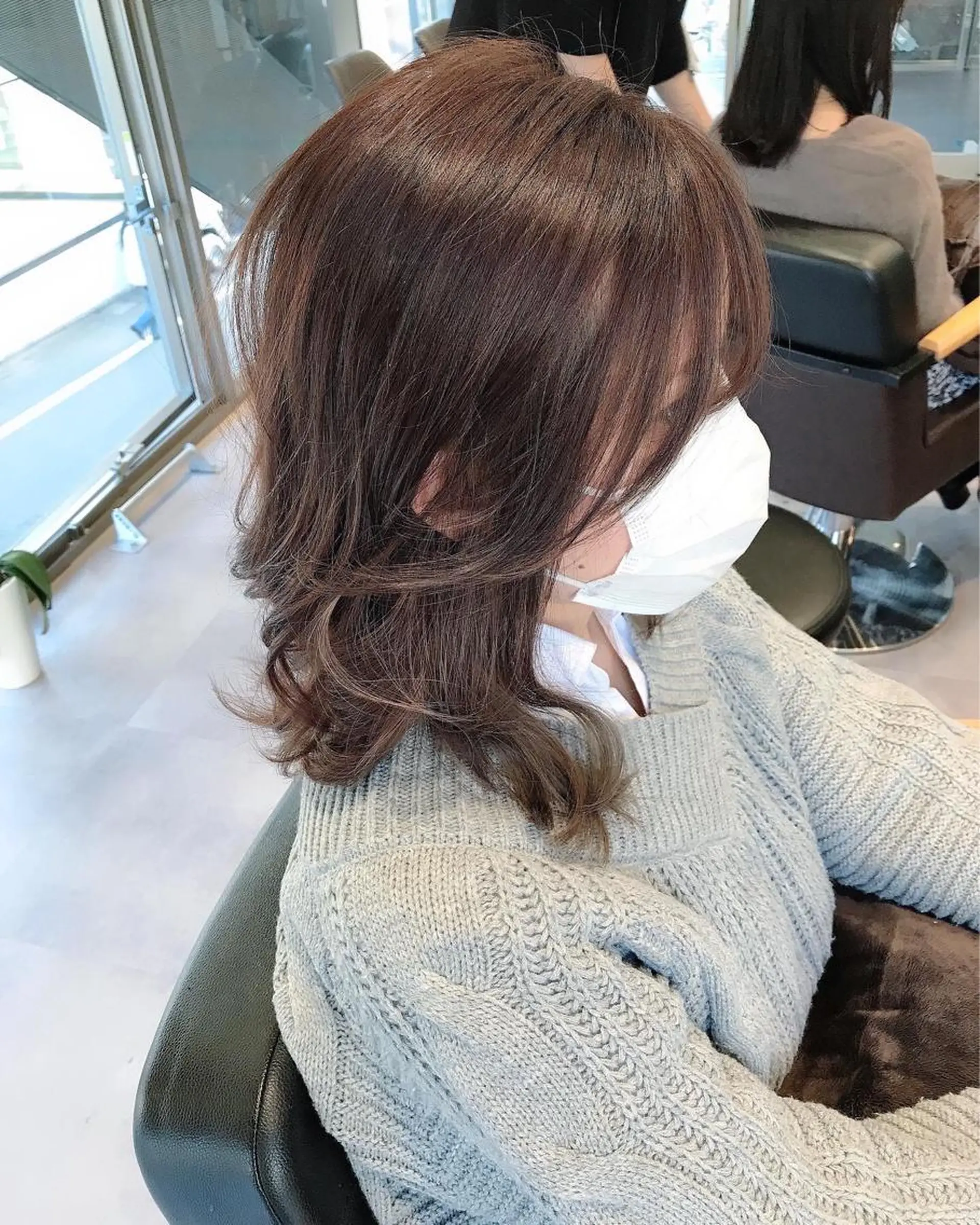 ミディアム カット ヘアカラー トリートメント ヘッドスパ 佐藤優太朗 似合わせ/髪質改善のヘアスタイル