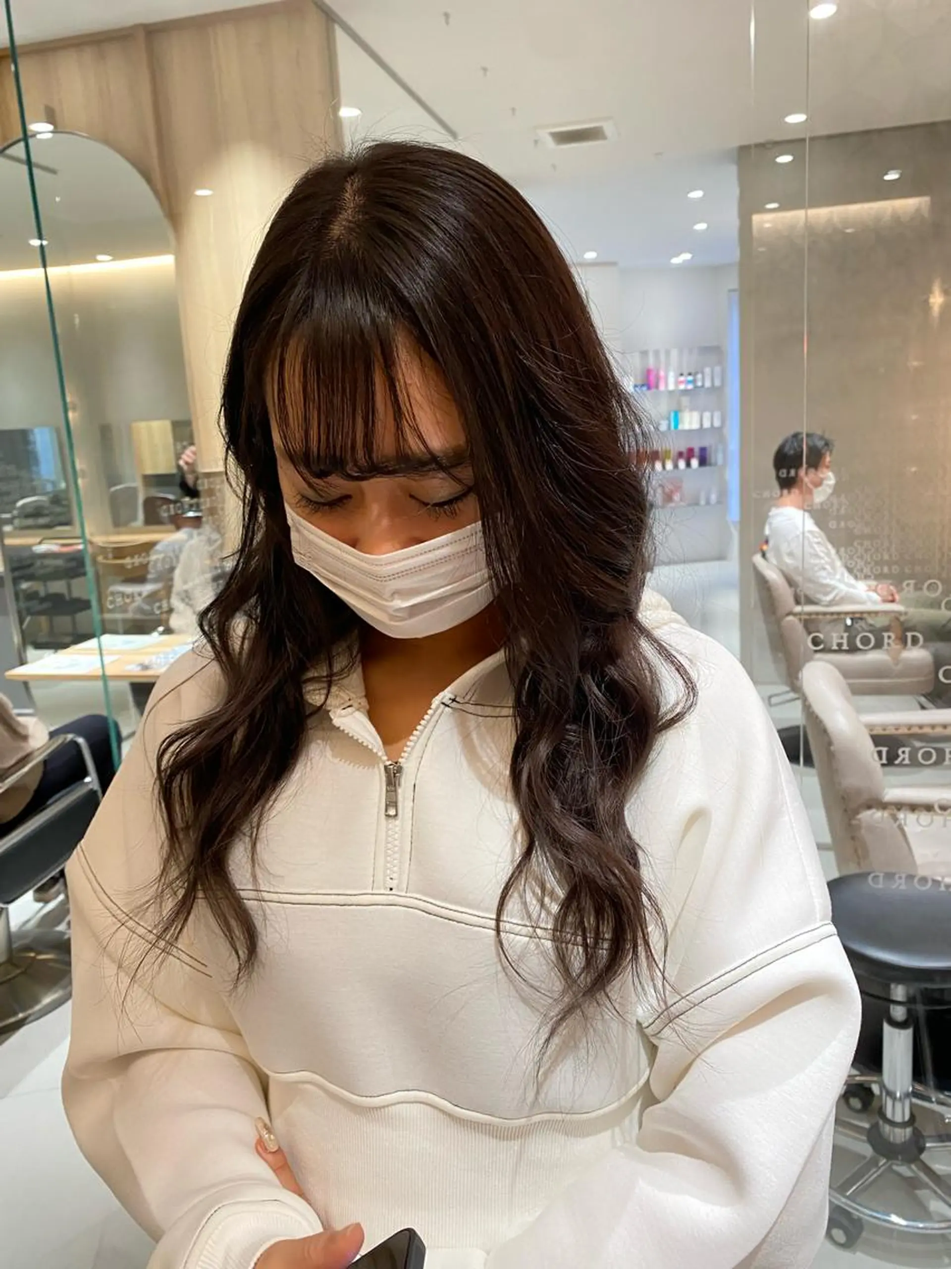 セミロング カラー 🦄Rena 🦄のヘアスタイル