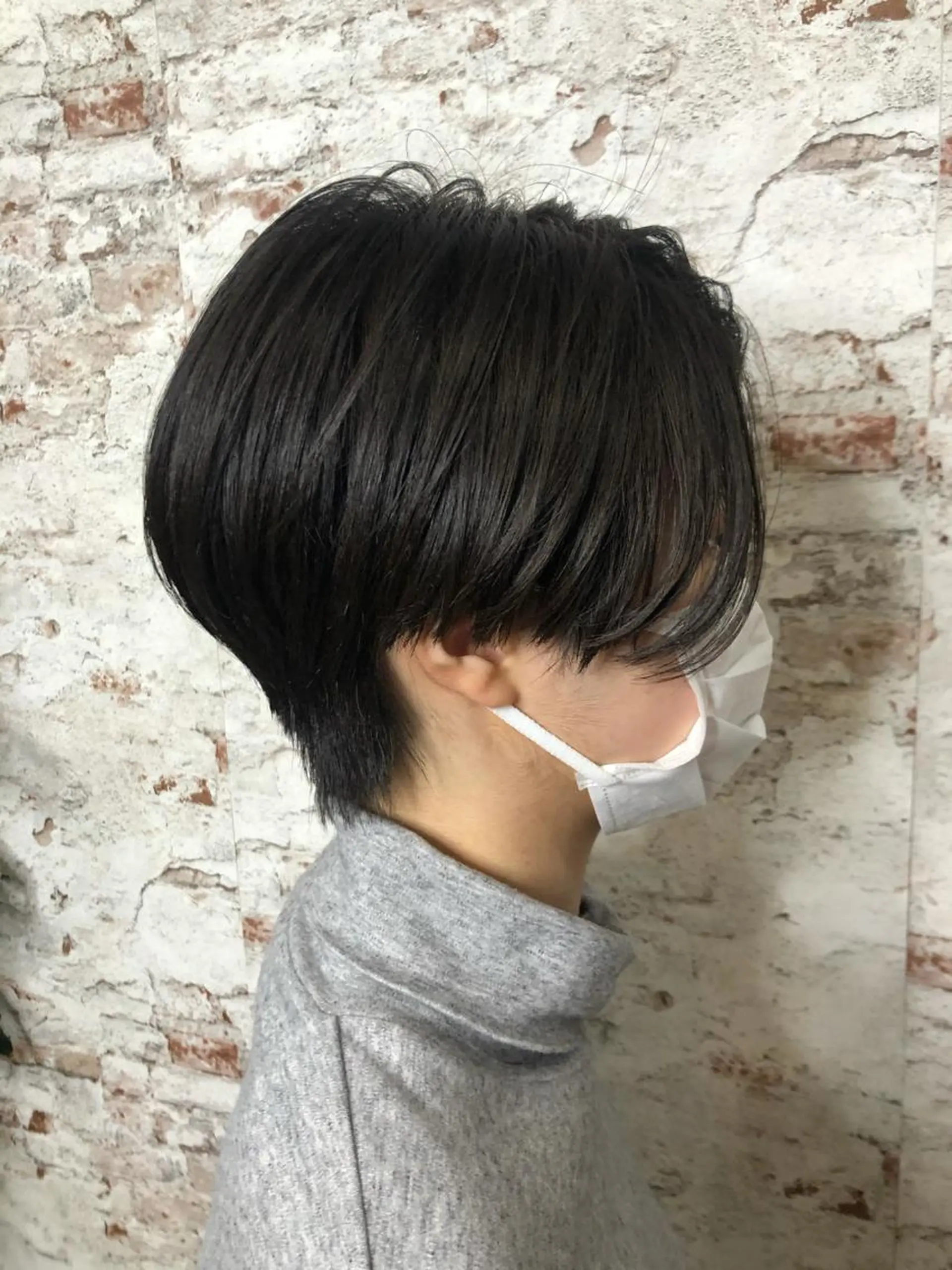ショート パーソナルカラー 藤本夢のヘアスタイル