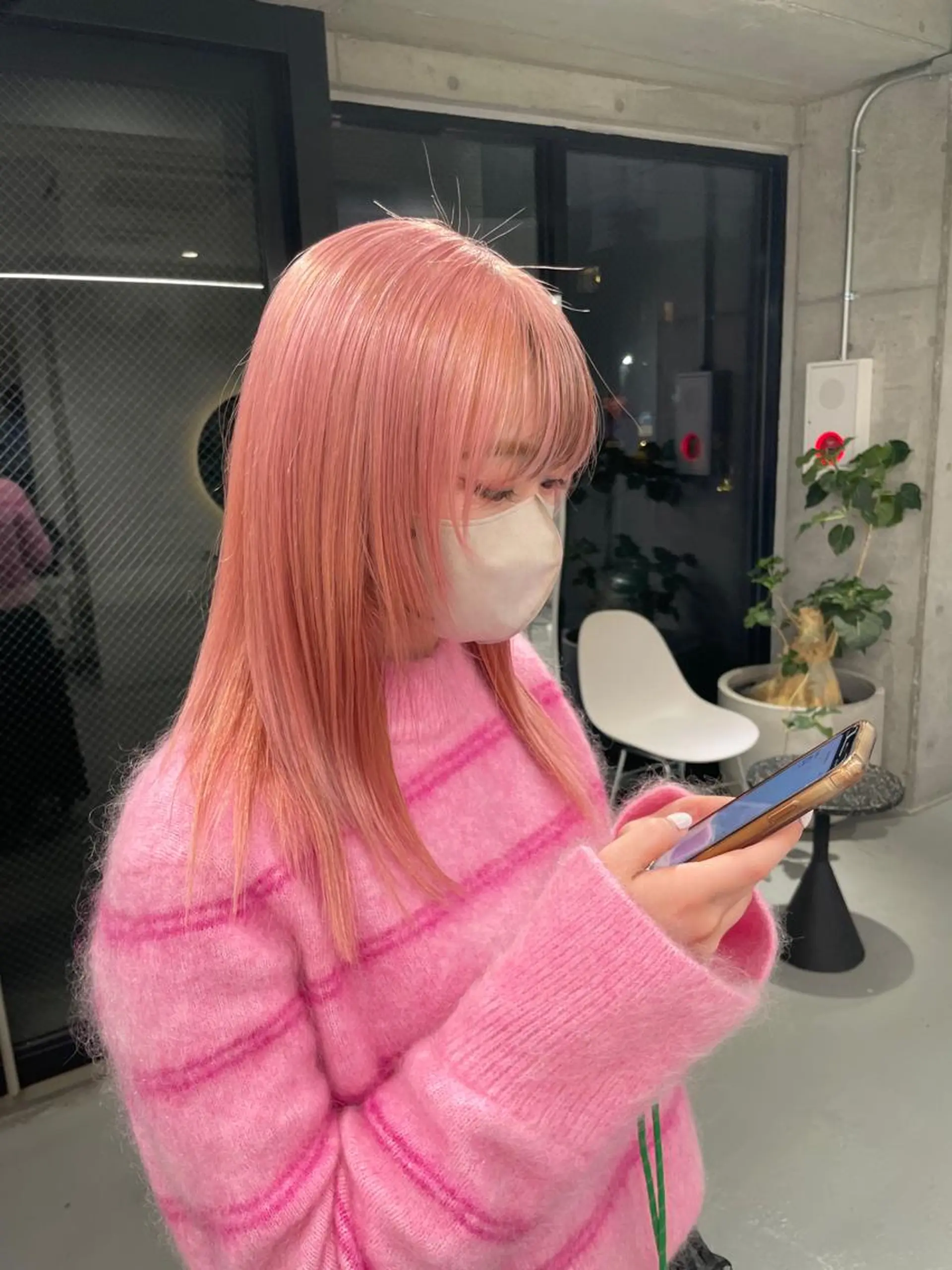 ロング カラー パーマ ヘアアレンジ メンズ キッズ ネイル マツエク・マツパ アイブロウ 韓国/髪質改善 カラー✨/りょうがのヘアスタイル