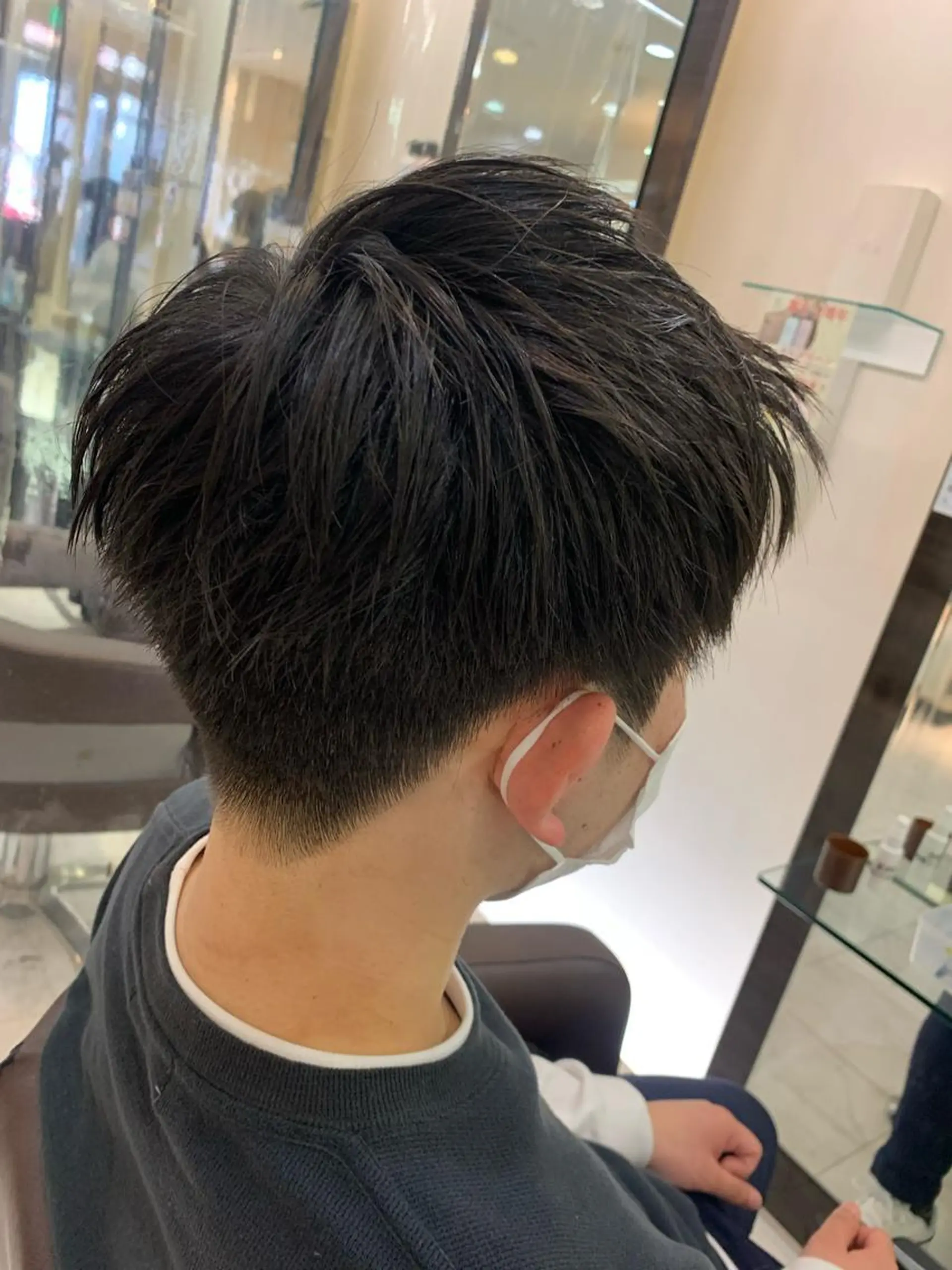 メンズ RIKA💙パーマ 艶カラー💙のヘアスタイル
