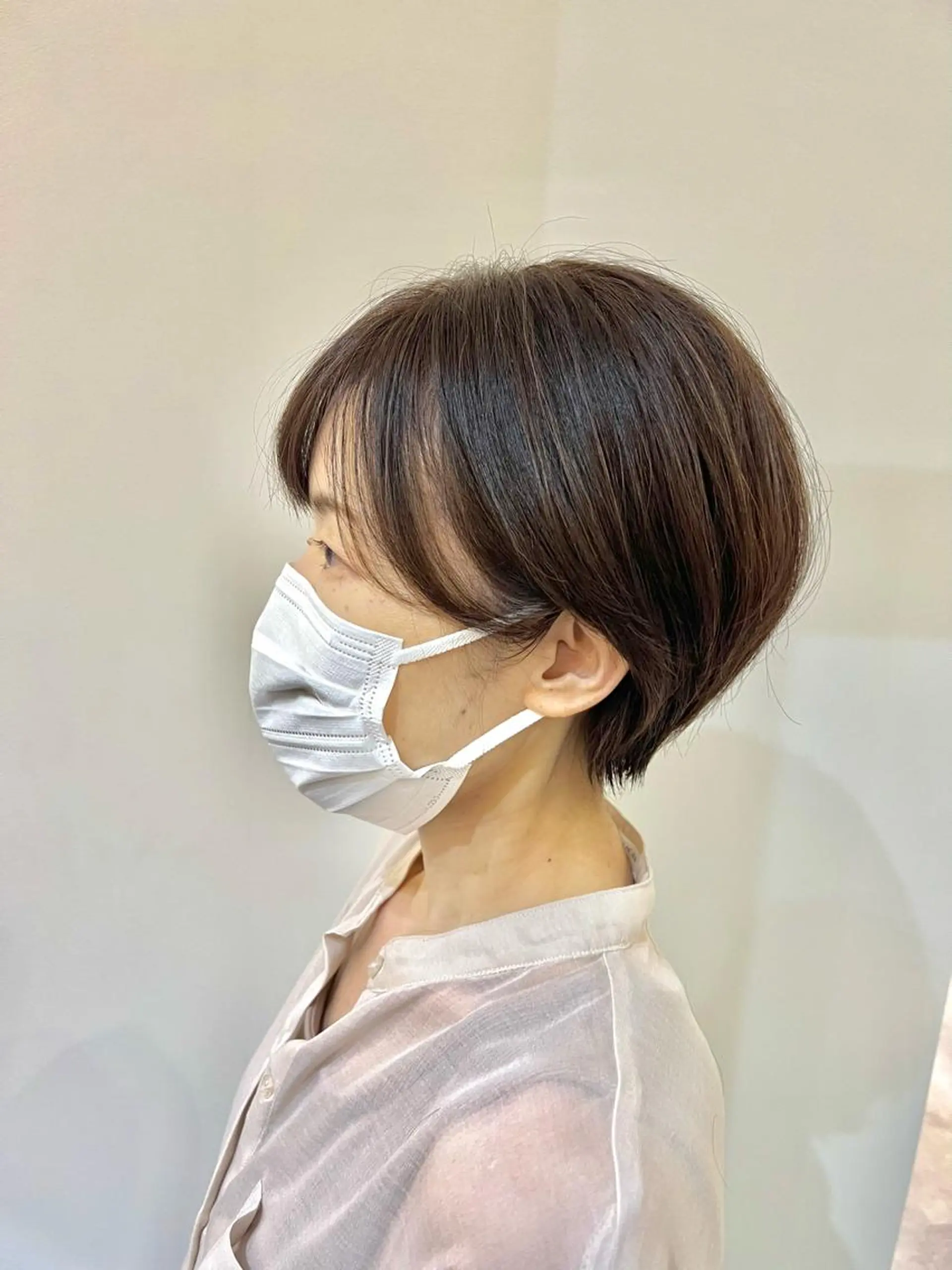 ショート カラー ショートボブ ボブ ショートヘア しおり/パーマ/ newi町田のヘアスタイル