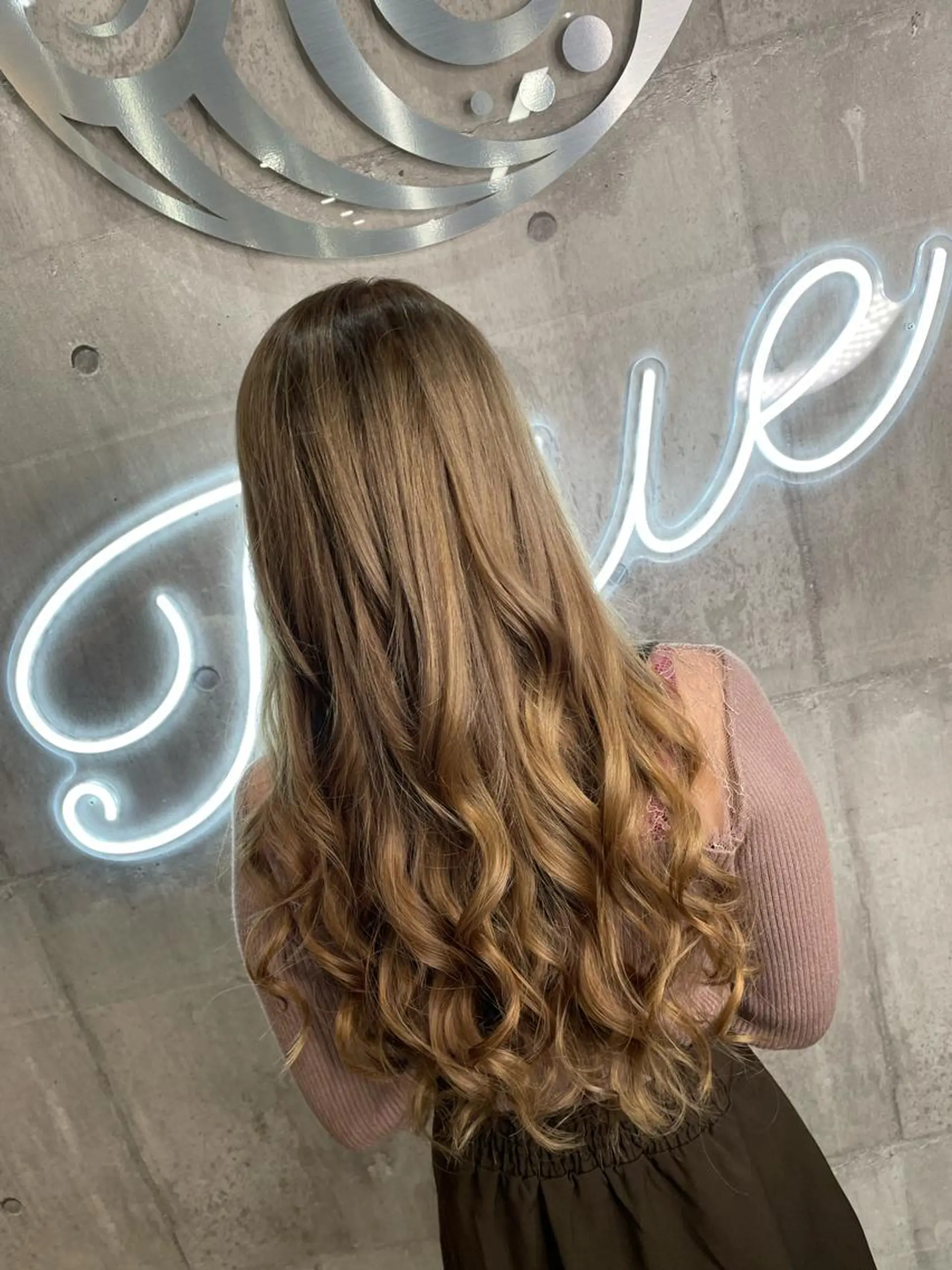 ロング ヘアカラー 新越駅から1分 肥高　壮汰のヘアスタイル