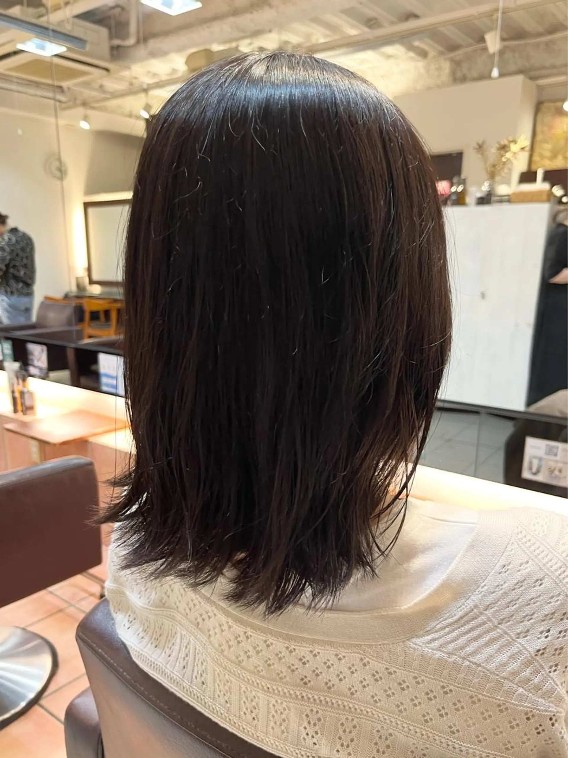 ミディアム カラー 小島 りな🍊のヘアスタイル