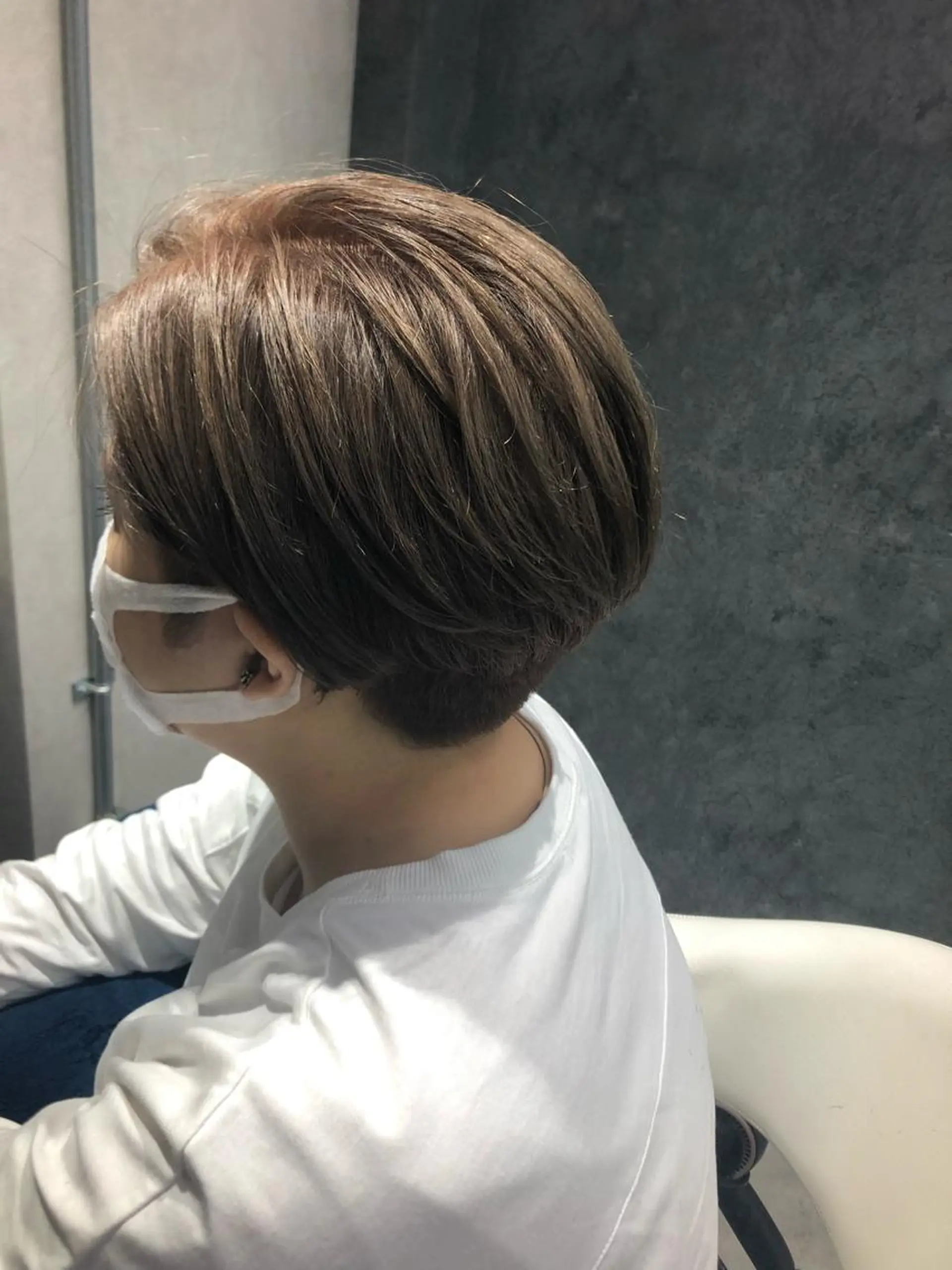 ショート ヘアカラー トリートメント Noy所属・Noyヨシモト ヒロトのヘアスタイル