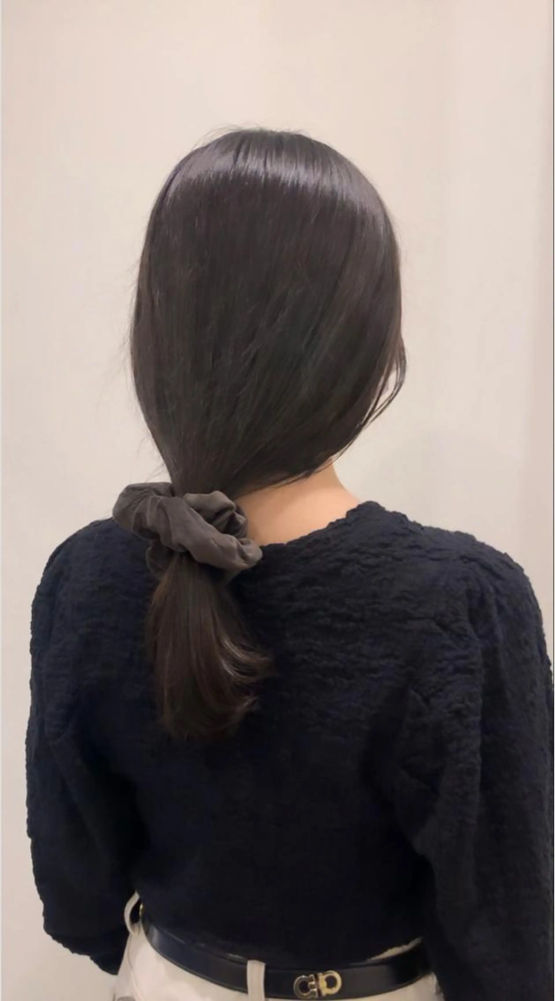 セミロング 落合希 new open ✨のヘアスタイル