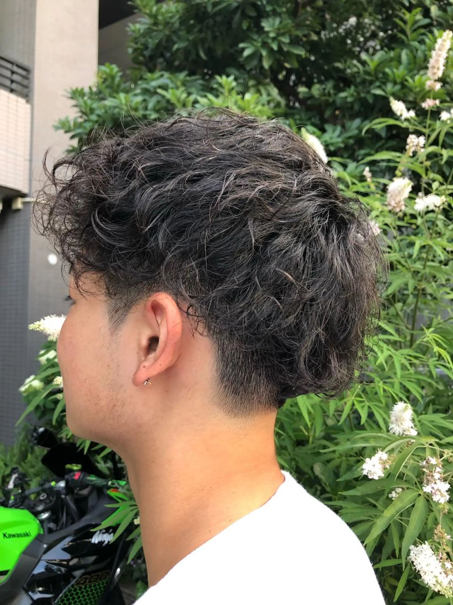 ショート カラー パーマ メンズ メンズパーマ メンズツイストパーマ ツイストパーマ カット パーマ 🍊🍊COコ かぢあおい🍊🍊のヘアスタイル