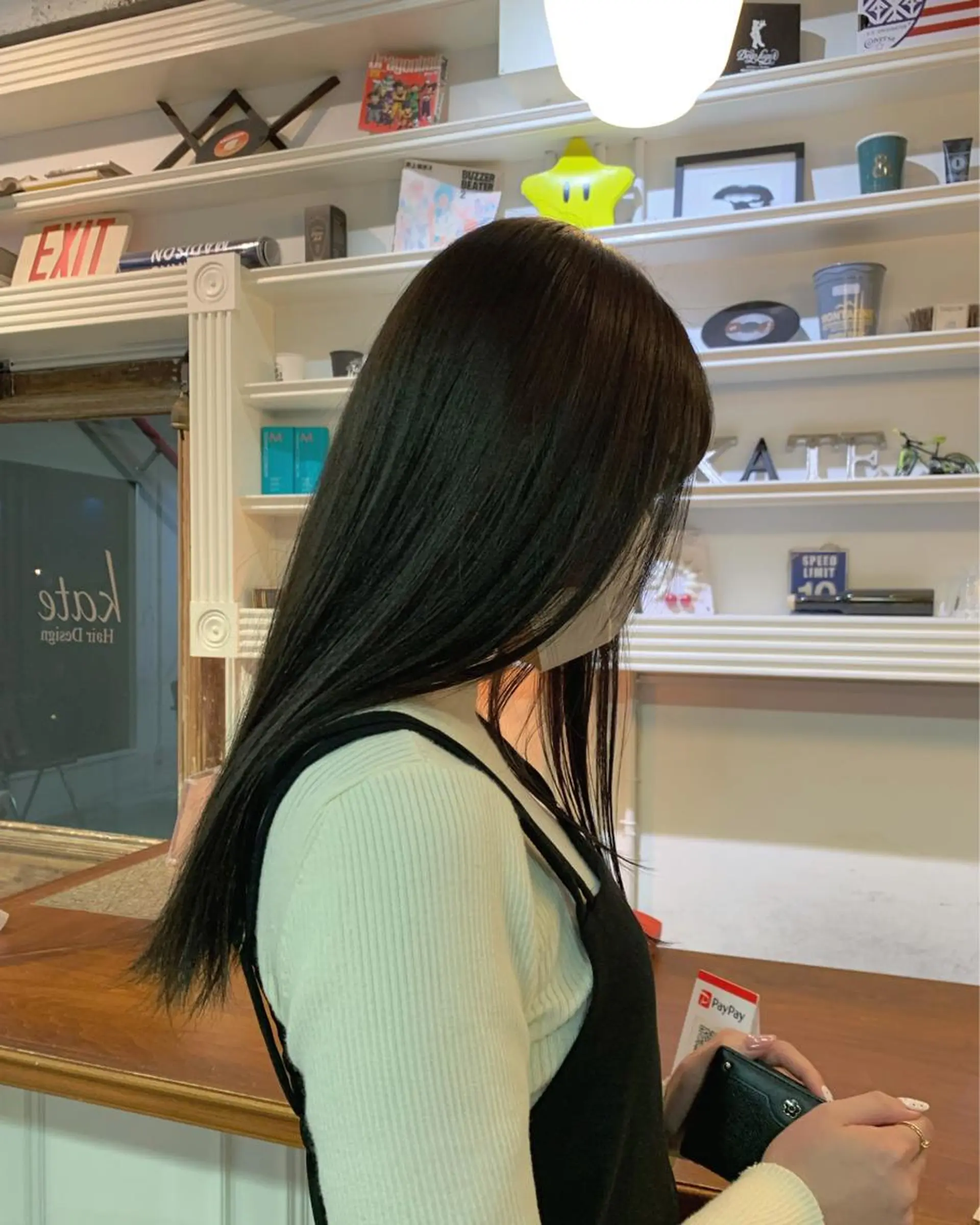 セミロング カラー ヘアアレンジ ヘアカラー トリートメント ヘッドスパ ヘアセット Juri 🌙のヘアスタイル