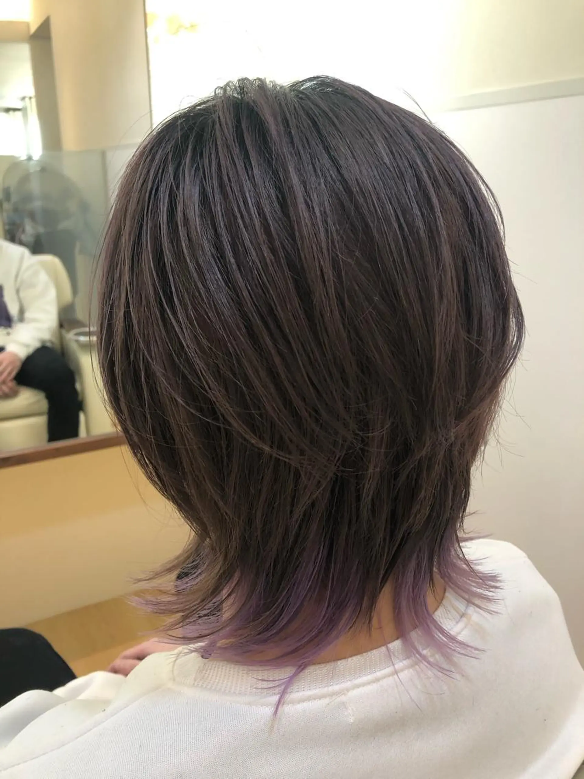 ショート カラー ダブルカラー インナーカラー 山岡 徹也のヘアスタイル