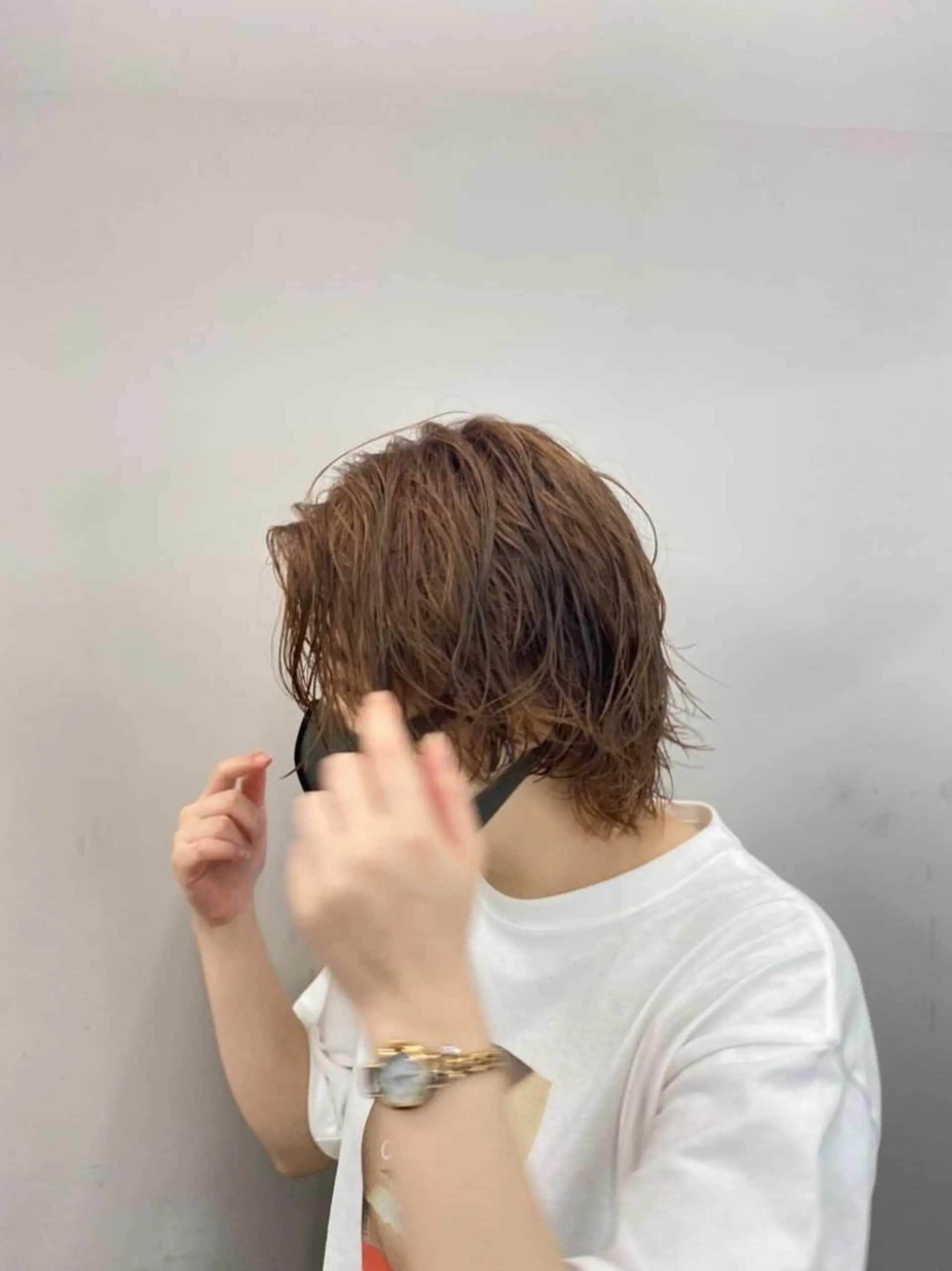 ショート パーマ 豊浦 翔太のヘアスタイル
