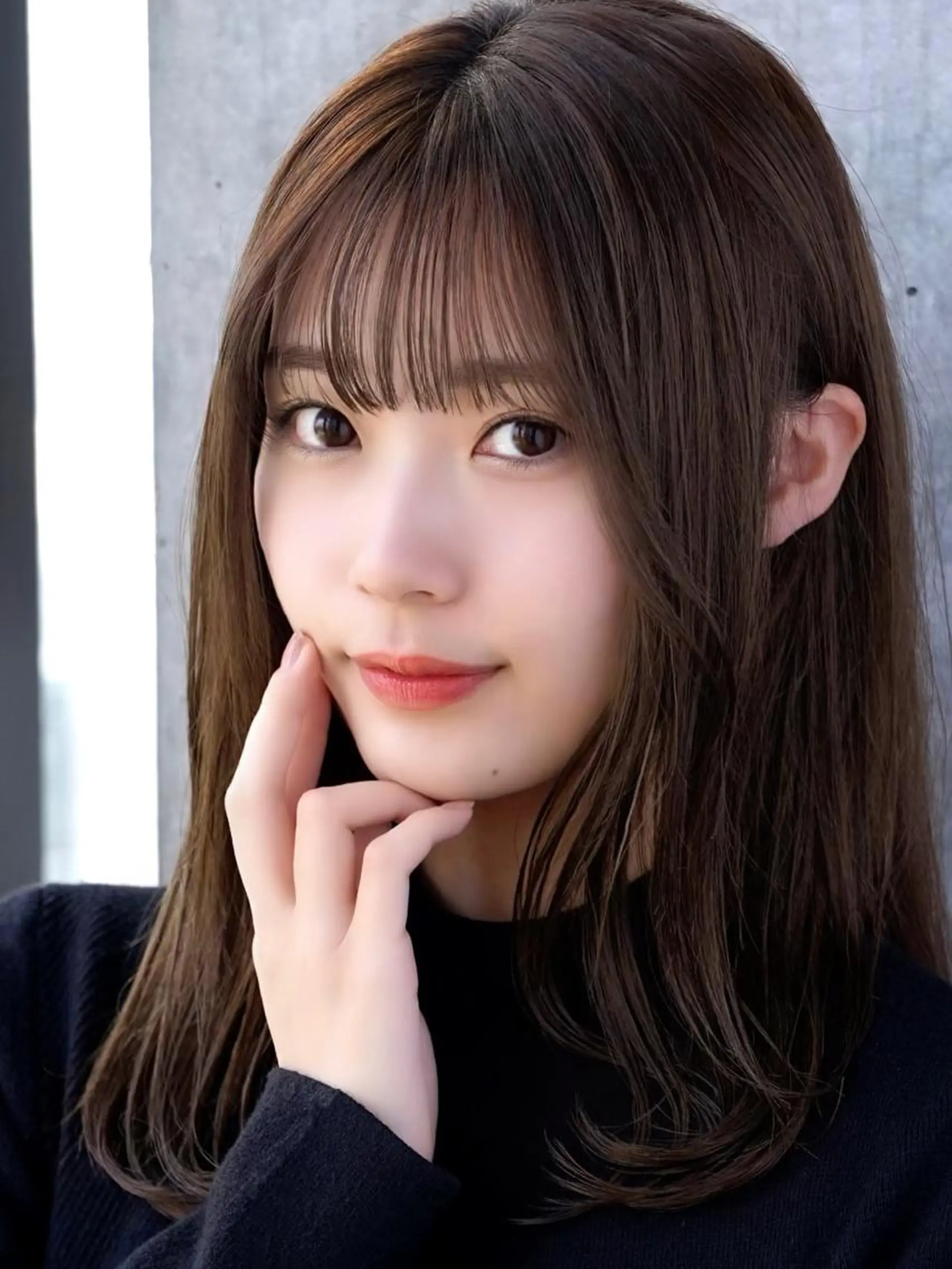 ロング カラー SALOWIN原宿AROA店所属・顔まわり神カット✂︎ 齋藤雄大【表参道】のヘアスタイル