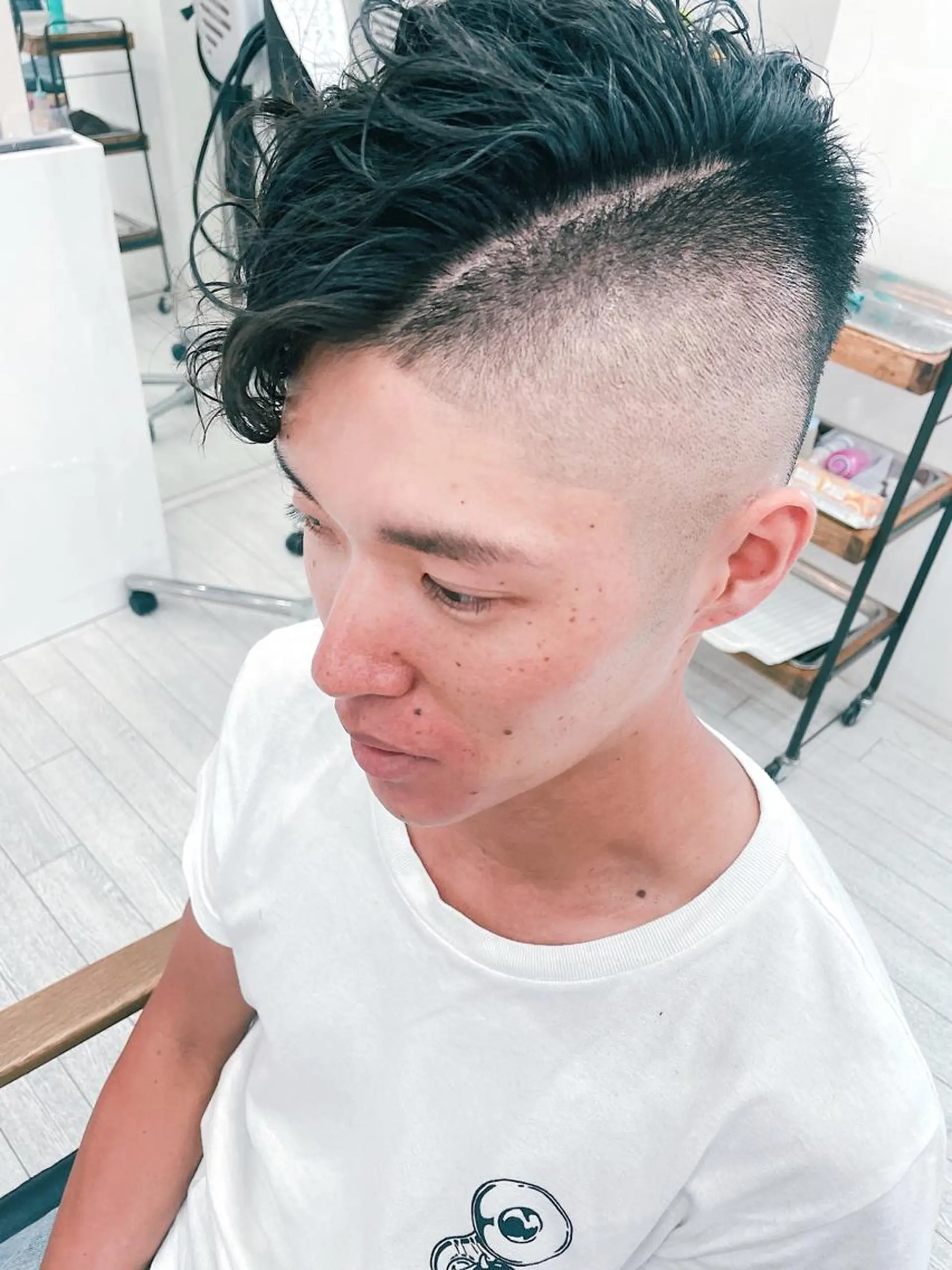パーマ ヘアアレンジ メンズ saito (8/31まで在籍)のヘアスタイル