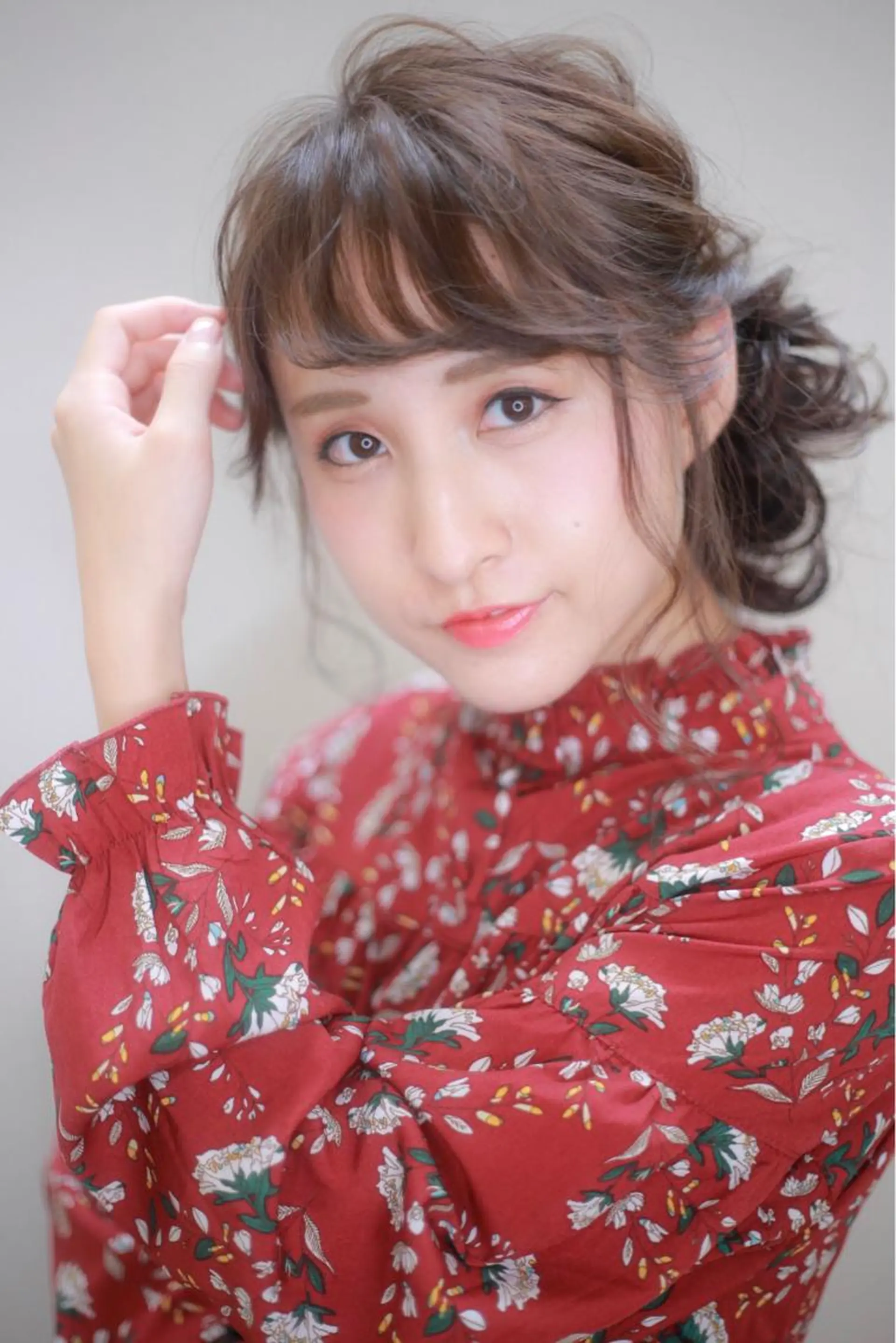 ロング カラー ヘアアレンジ 伊藤 裕貴のヘアスタイル