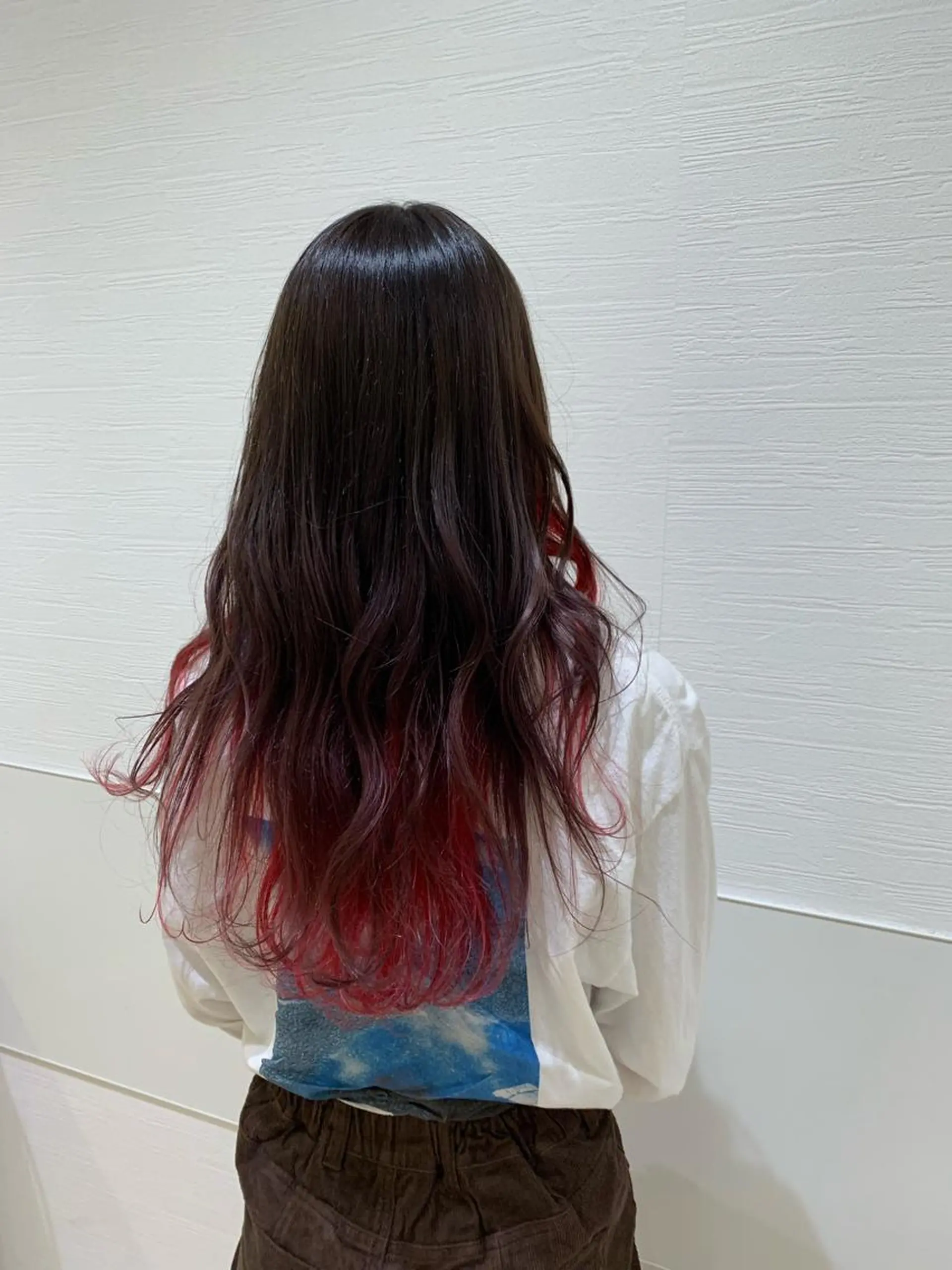 ロング カラー ケンジアネッタ Men'sのヘアスタイル