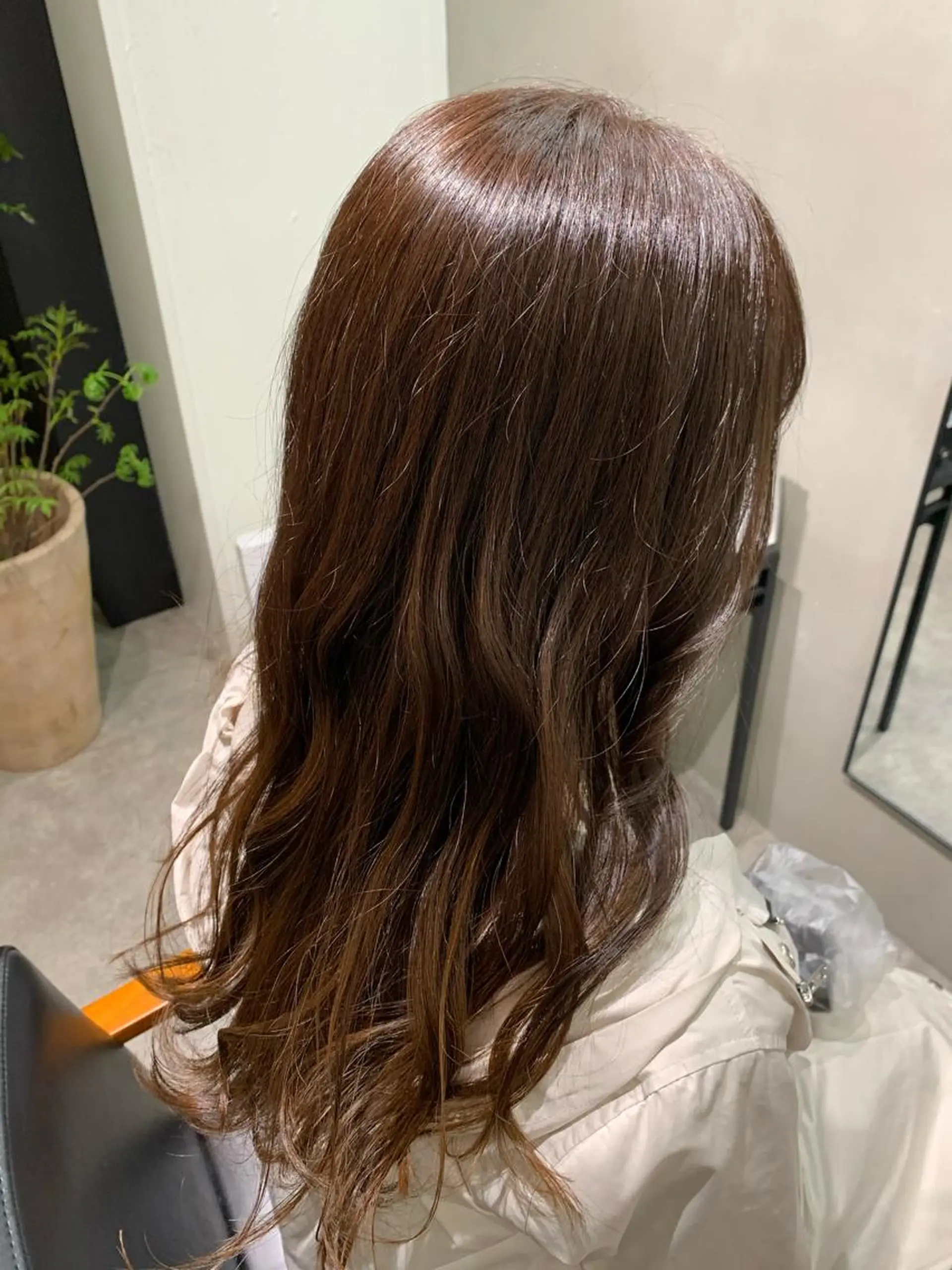 ミディアム カット ヘアカラー FERIAあべの 🎀中野まや🎀のヘアスタイル