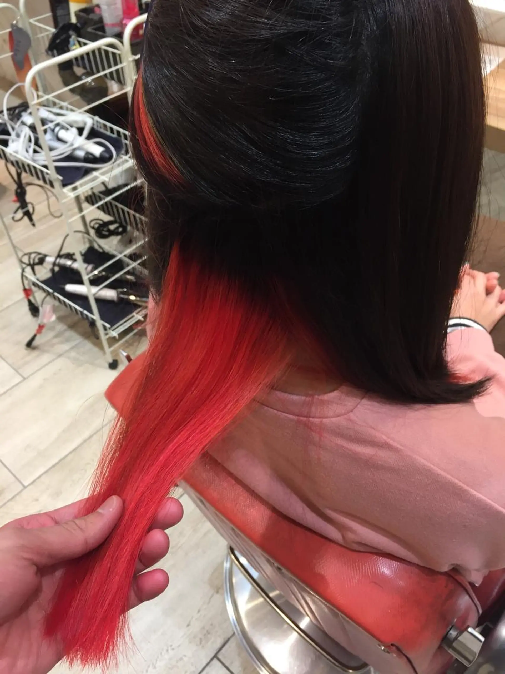 ミディアム カラー 吉岡 三四朗のヘアスタイル