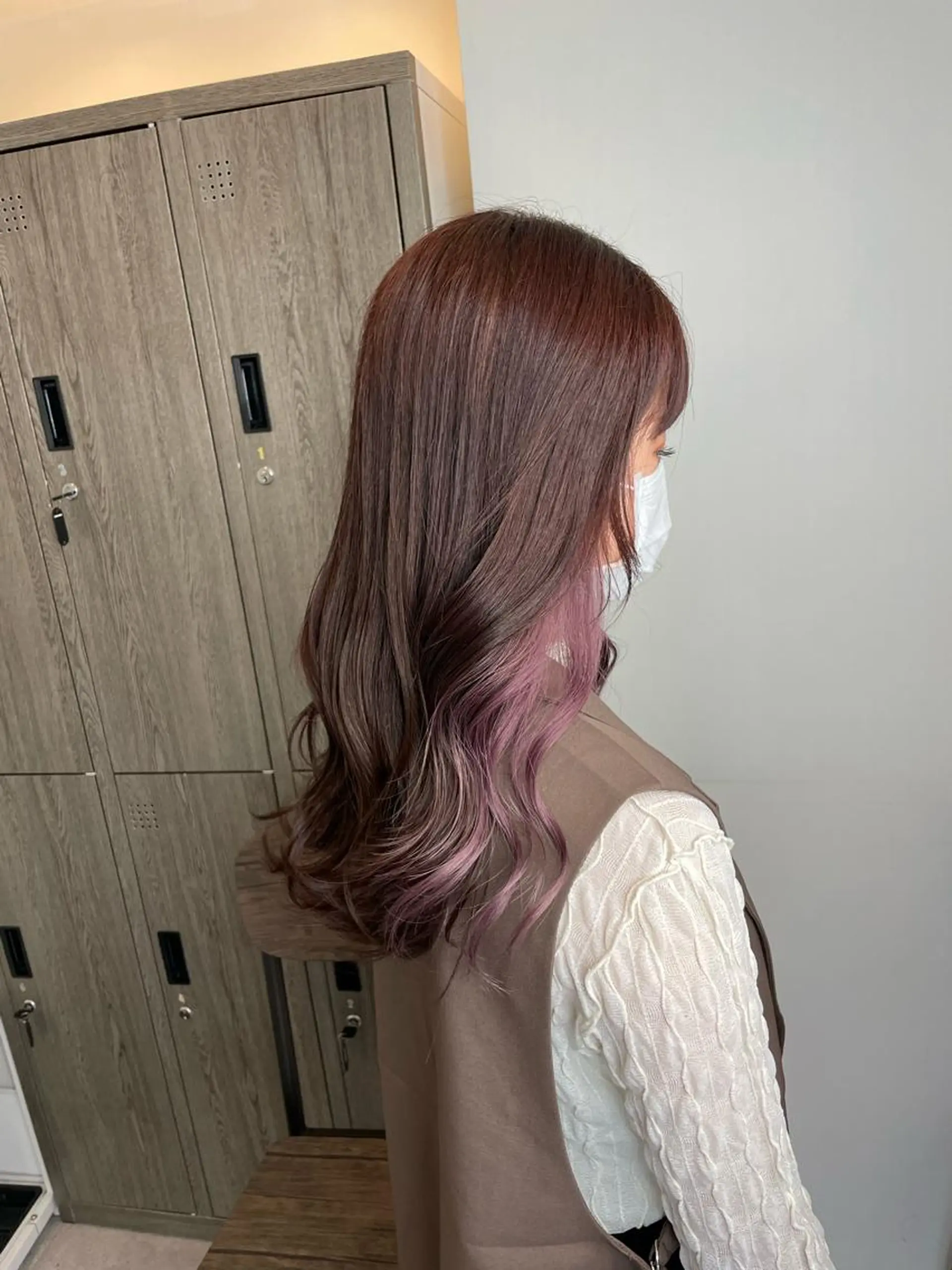 セミロング カット ヘアカラー トリートメント ヘアセット 🌻透明感韓国🌻 横山隆之介のヘアスタイル