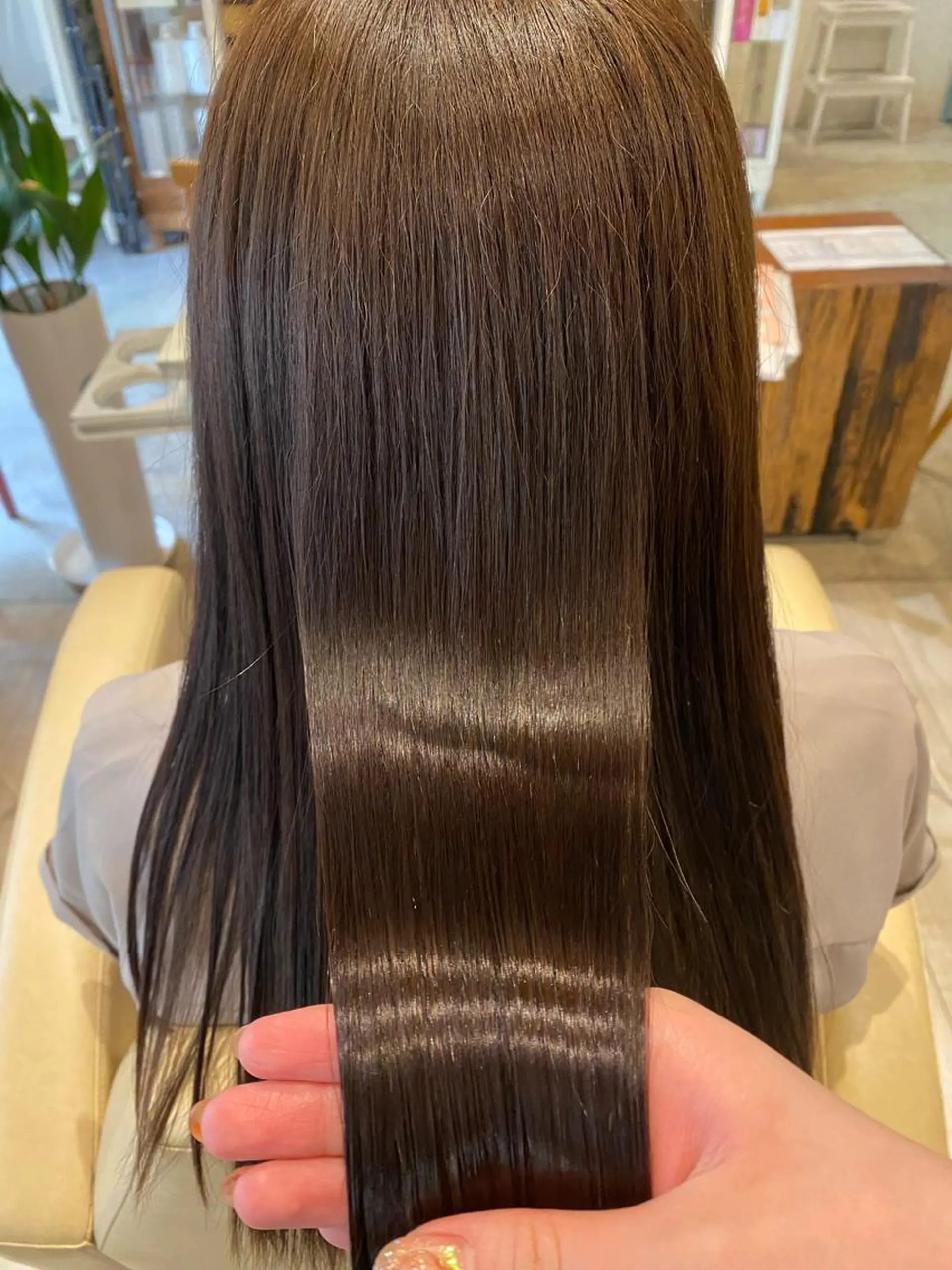 ロング カラー トリートメント いまじゅく あおいのヘアスタイル