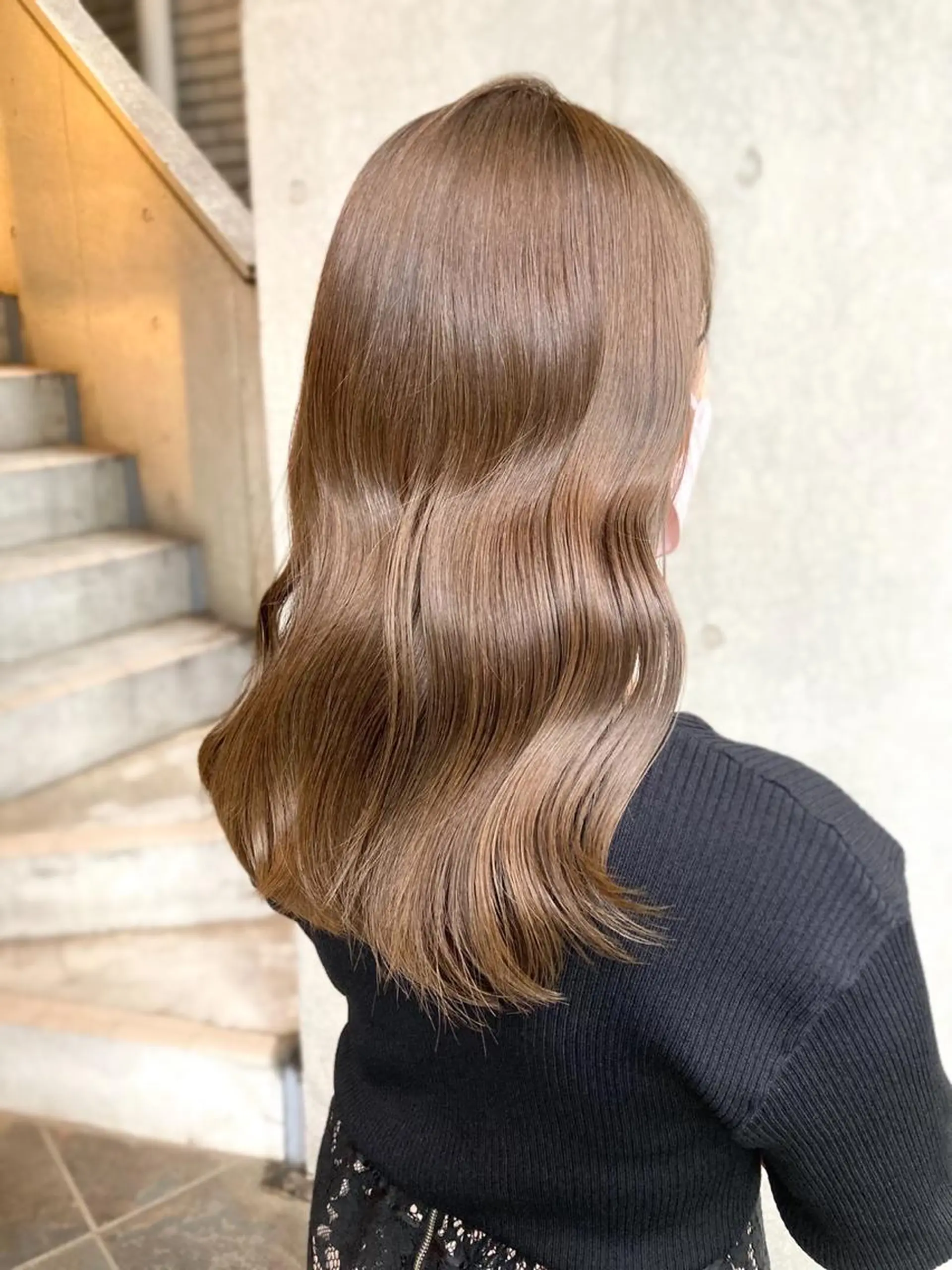 セミロング カラー ボブ& 髪質改善FUMIYAのヘアスタイル
