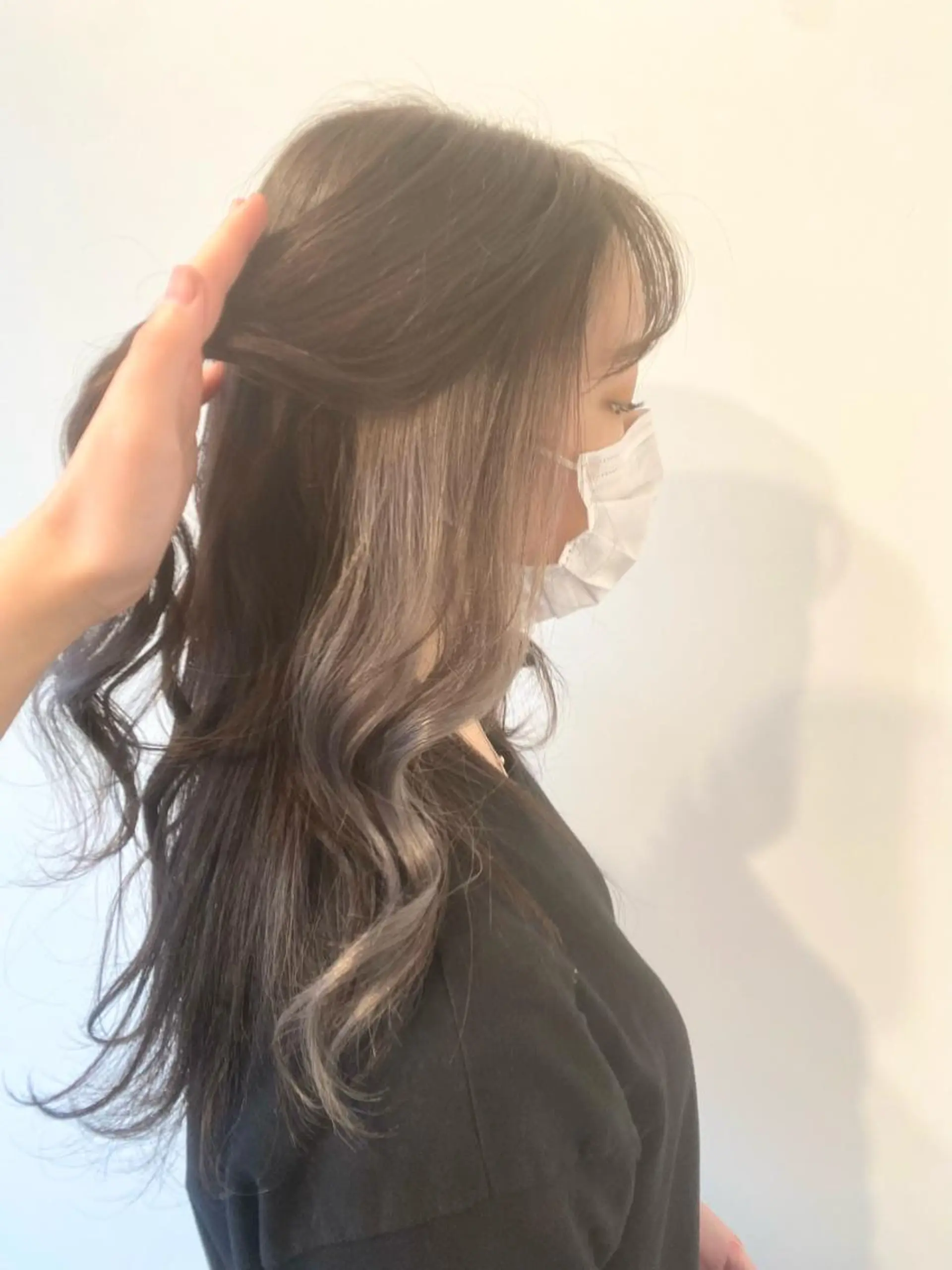 カラー グレージュ シルバー シルバーグレージュ ヘアカラー 🎀暖色/ ピンク🎀seinaのヘアスタイル