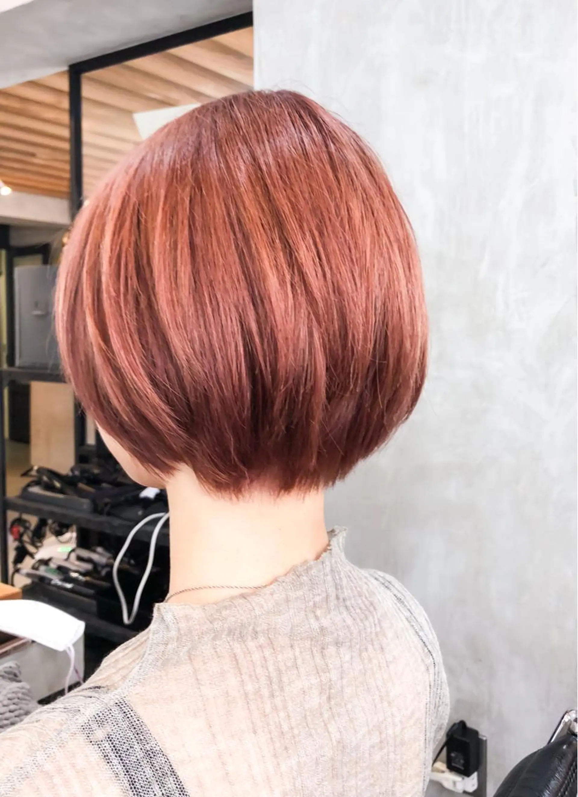 ショート ボブ×縮毛矯正 ryotaのヘアスタイル