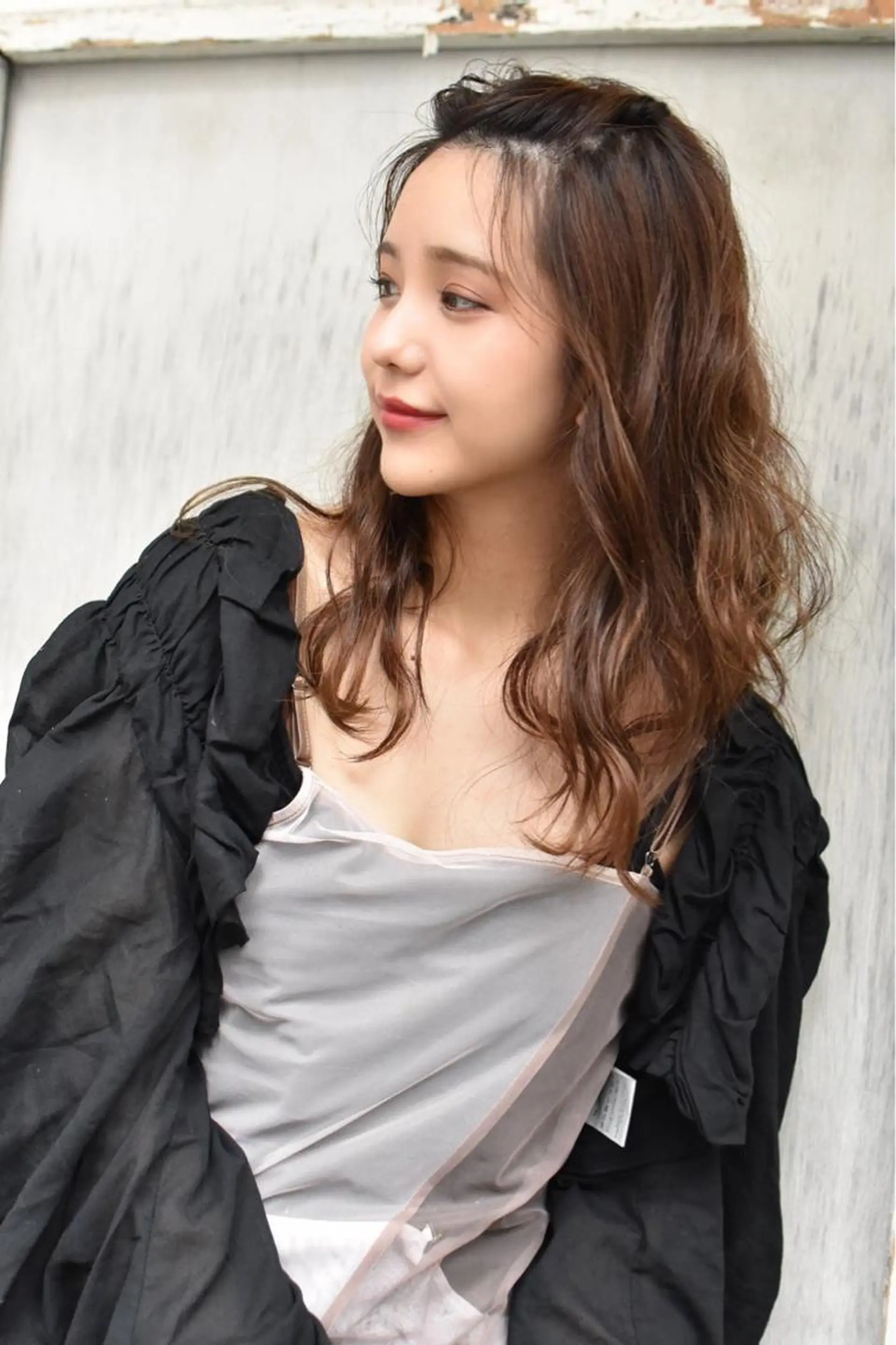 セミロング ヘアカラー トリートメント ヘアセット 金子 廉のヘアスタイル