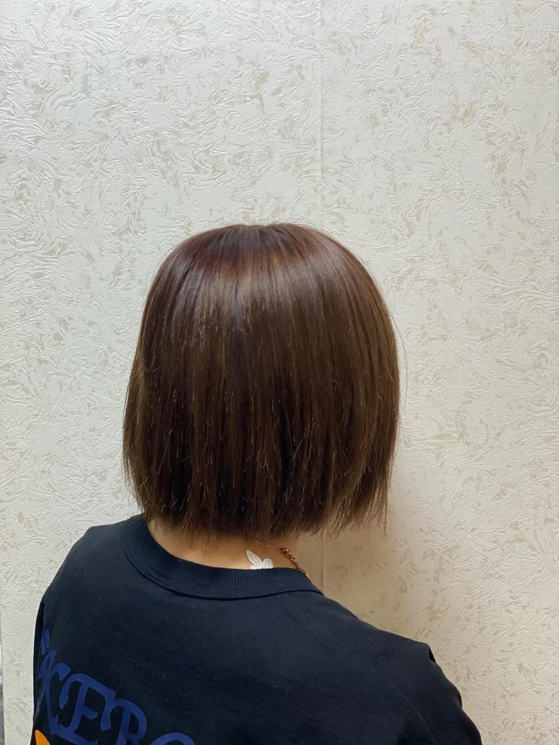 ショート カラー ブラウンカラー ココアブラウン カット ヘアカラー hair make HY所属・木下 広太のヘアスタイル