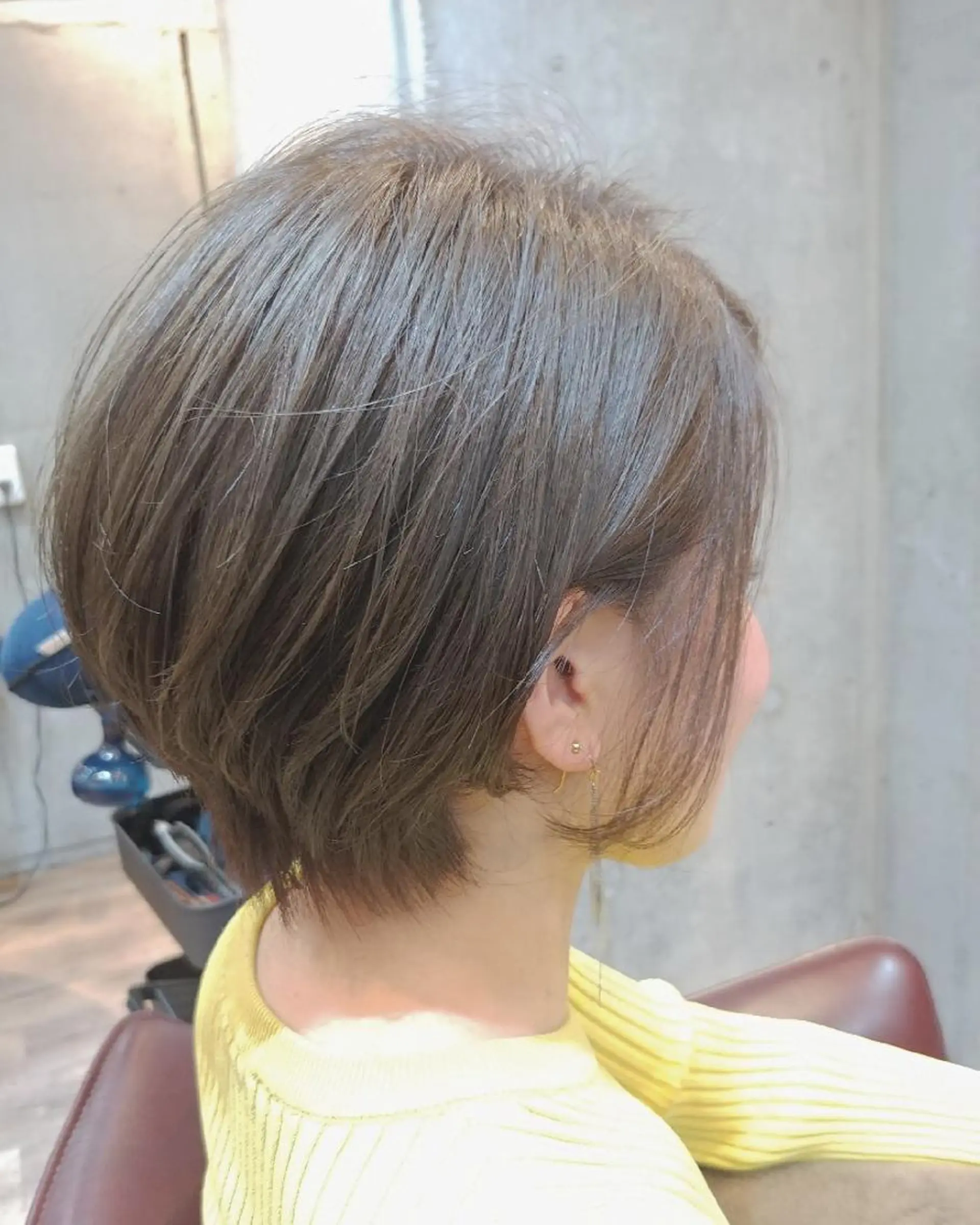 ショート カラー パーマ ヘアアレンジ ペスカ豊崎店　沖縄所属・ショート指名No.1 店長　清水のヘアスタイル