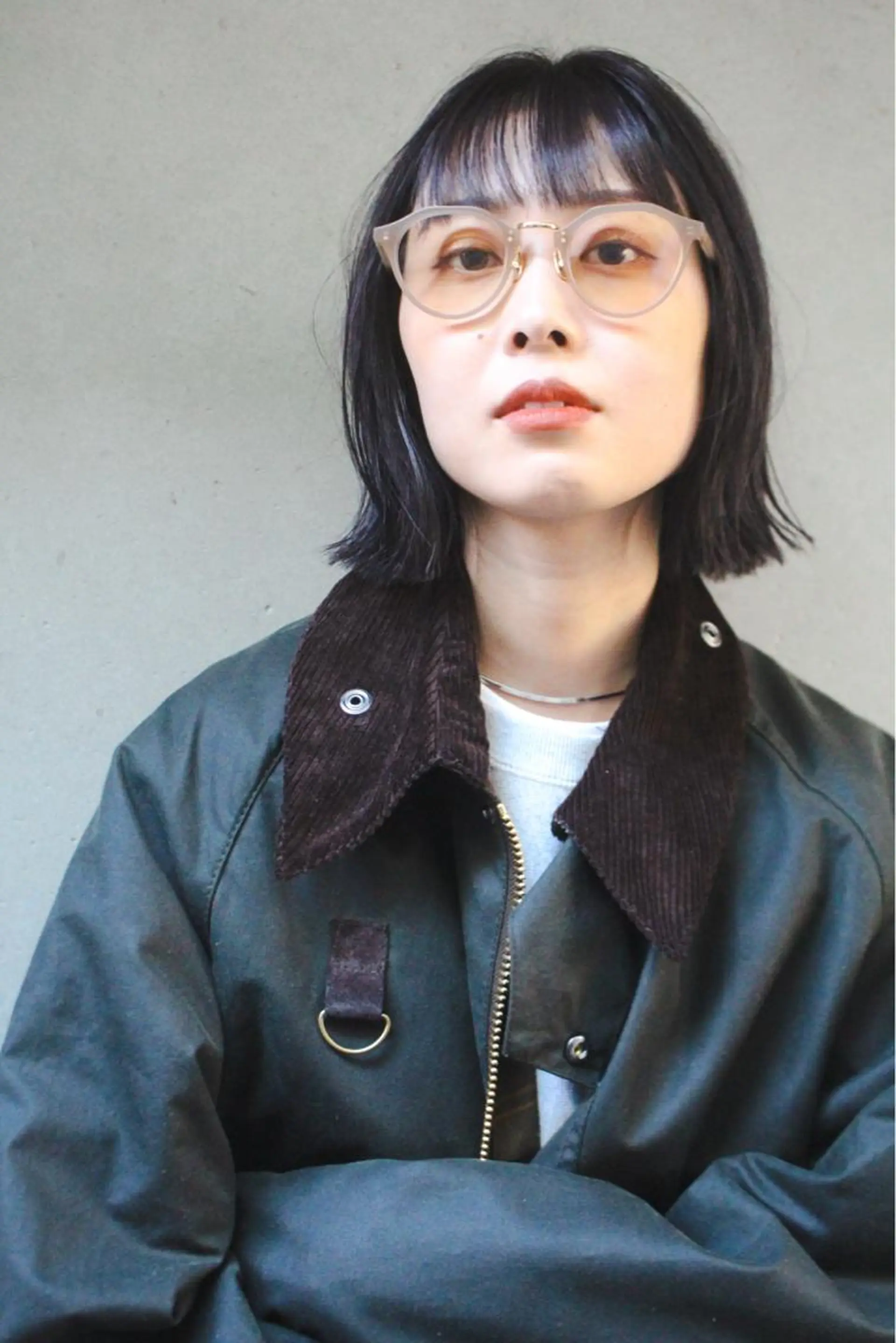 ショート カラー ラベンダーカラー ボブ tension 【テンション】のヘアスタイル