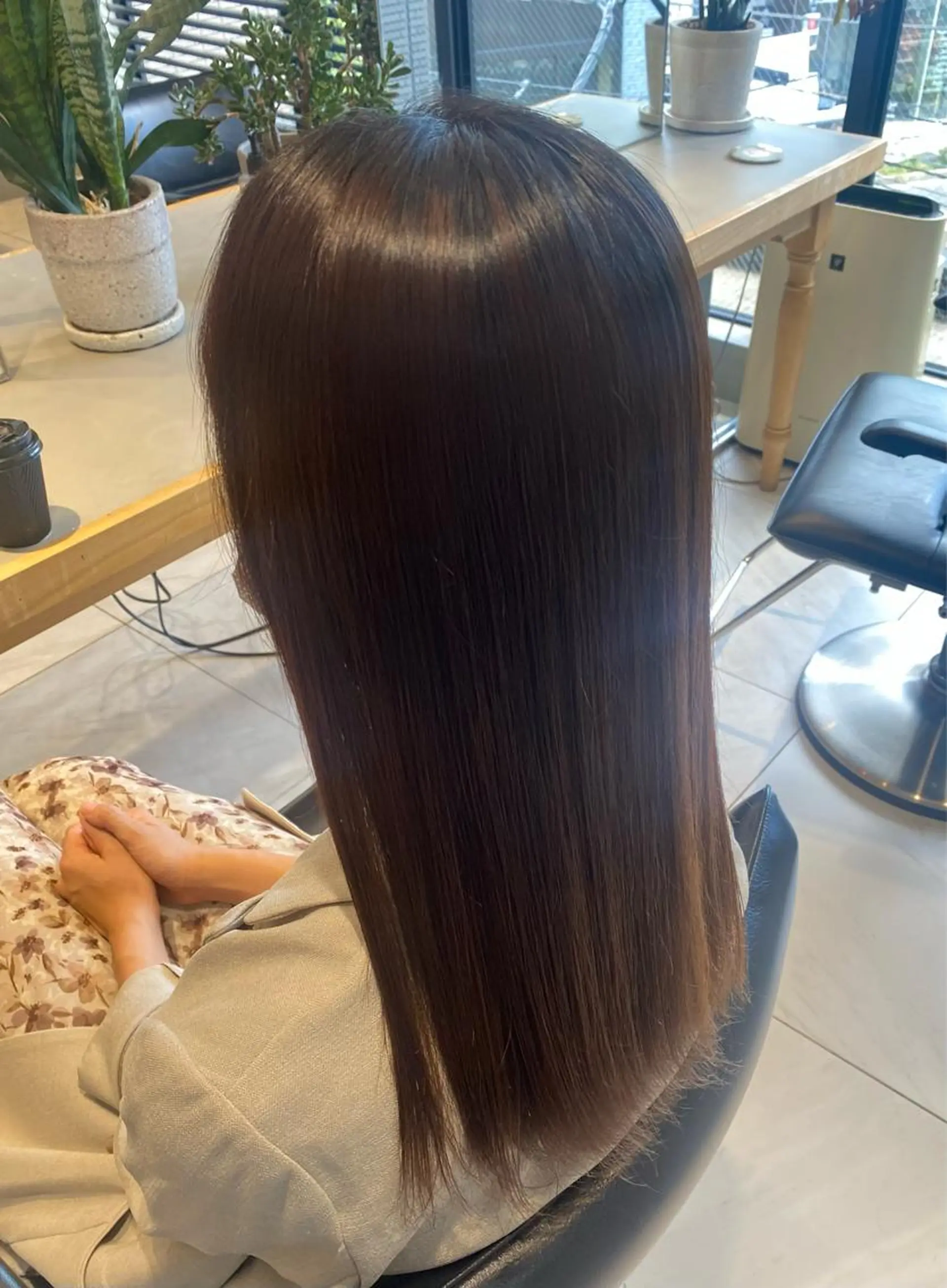 セミロング 🍊暖色カラー🍊 sakuraのヘアスタイル