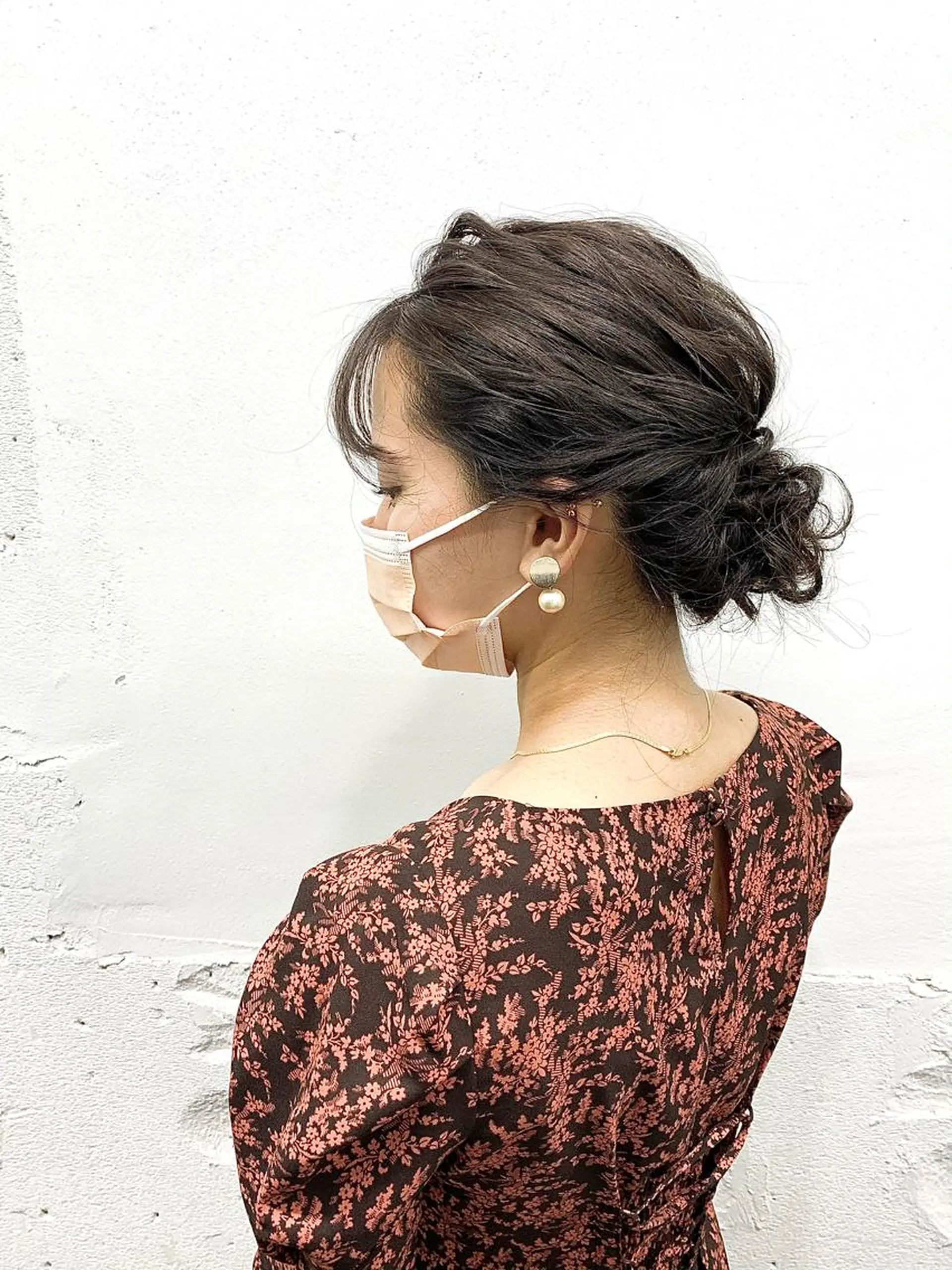 セミロング カラー ヘアアレンジ ヘアセット 🎨カラー満足度 500%💫ヅル💫のヘアスタイル