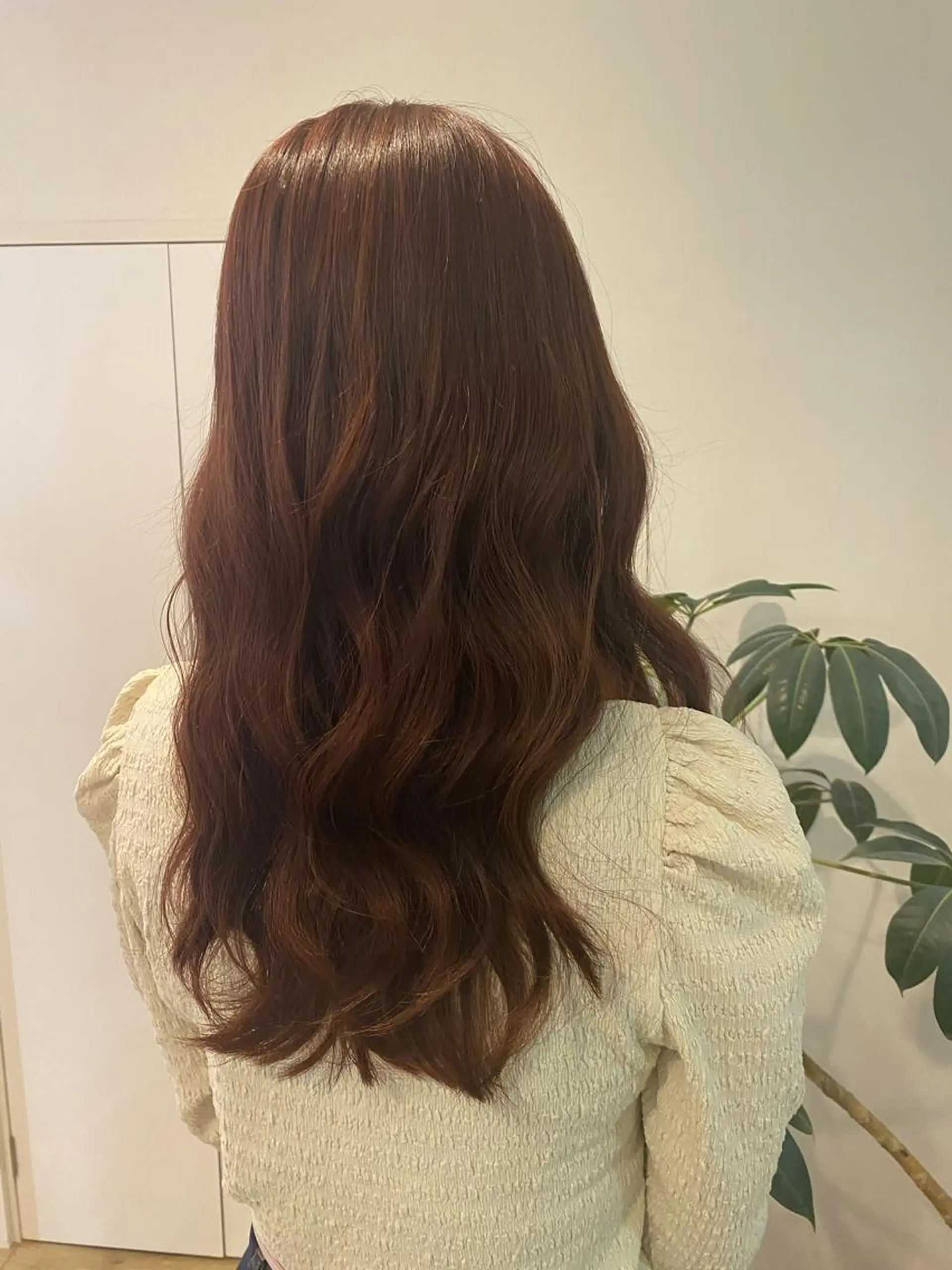 ロング ピンクブラウン CIEN lime所属・松下 育未のヘアスタイル