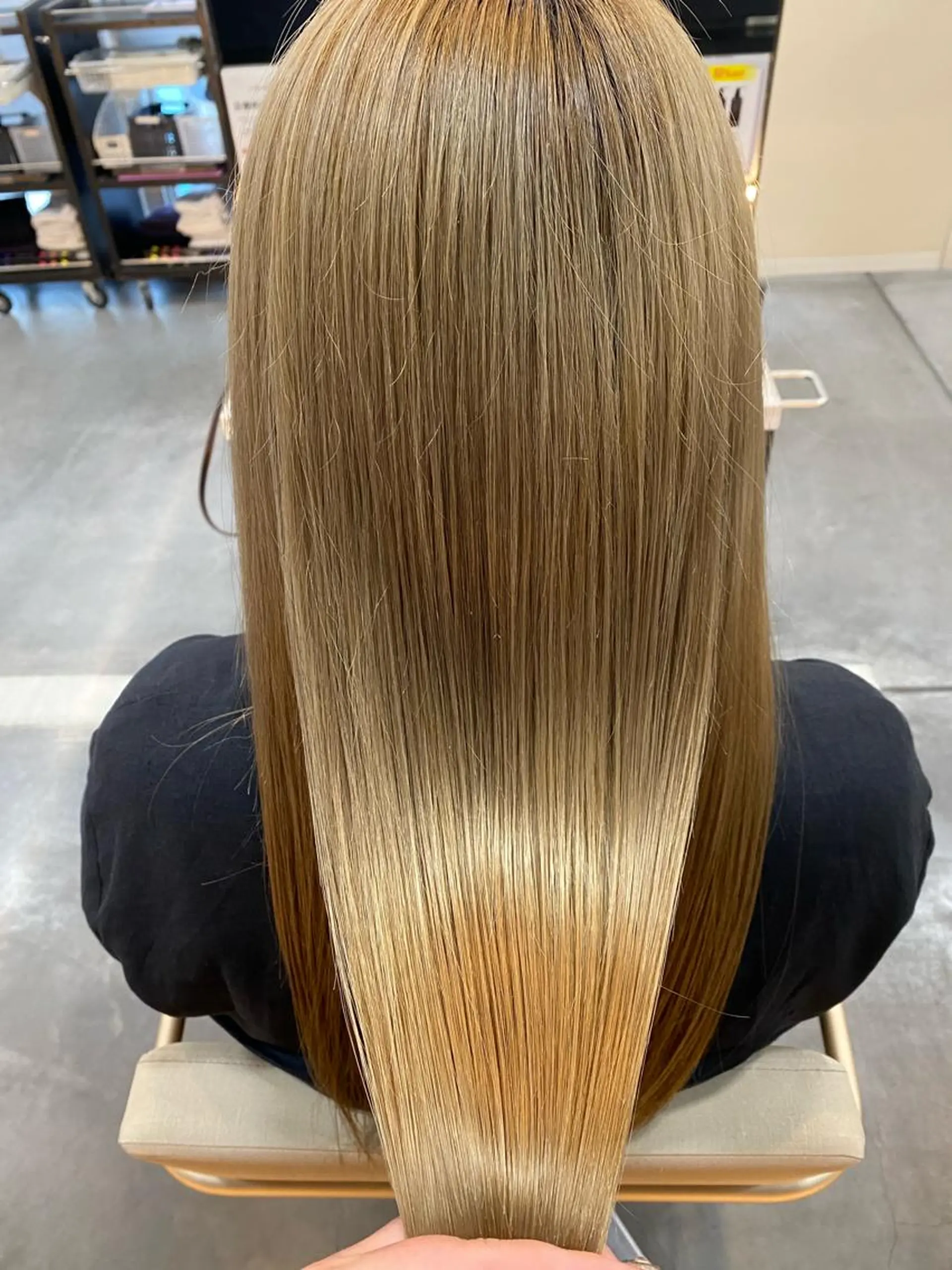 ロング 髪質改善 BLENDby happiness所属・KAORU/絹髪 /髪質改善/奈良のヘアスタイル